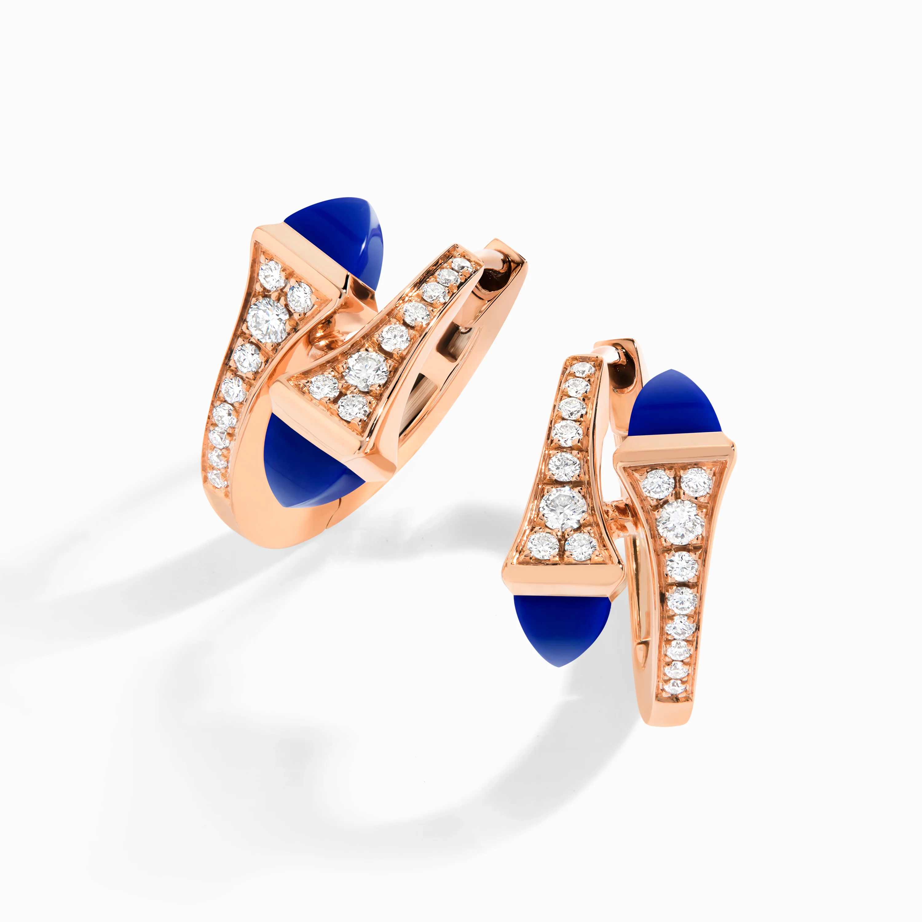 Cleo Diamond Huggie Earrings - Image 16