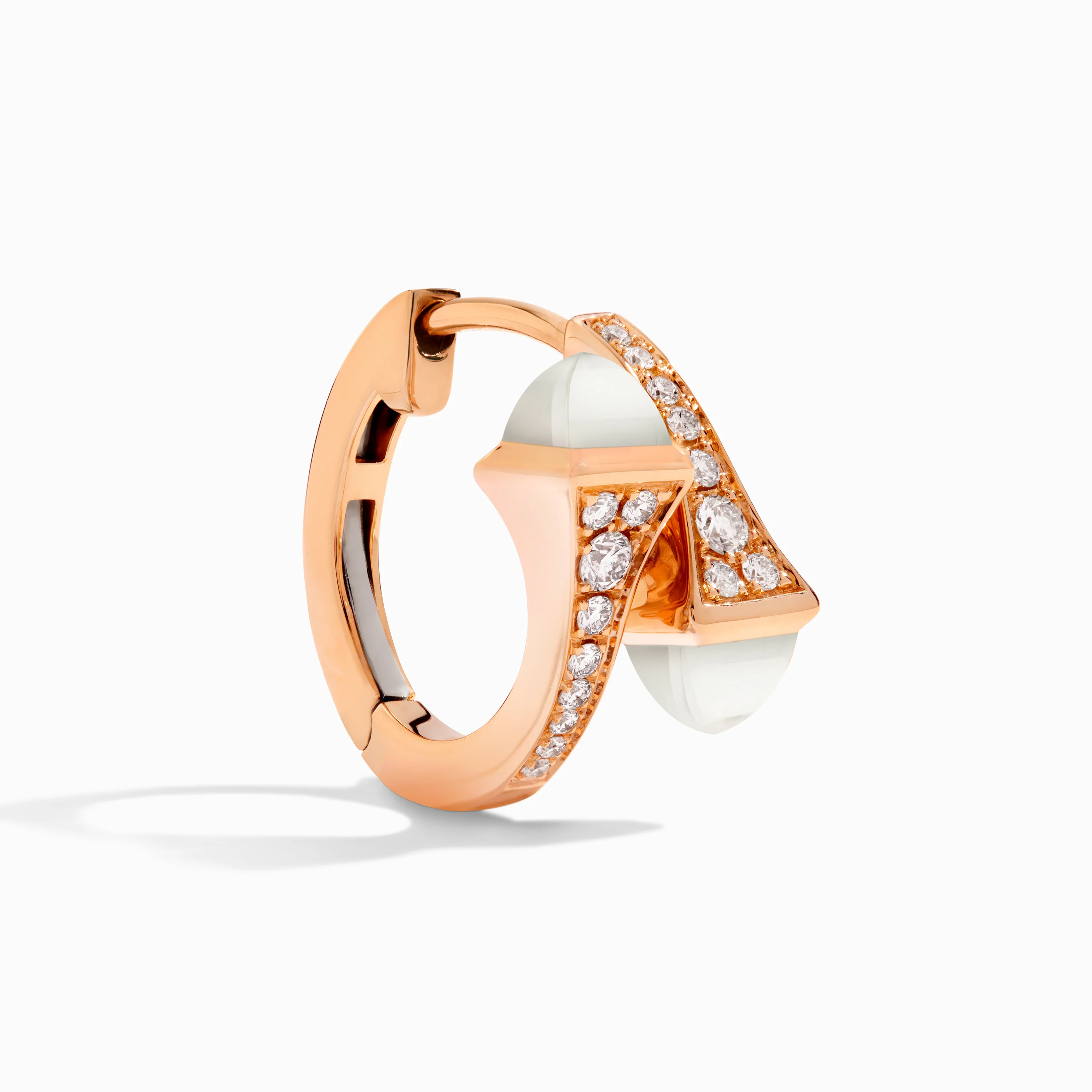 Cleo Diamond Huggie Earrings - Image 20