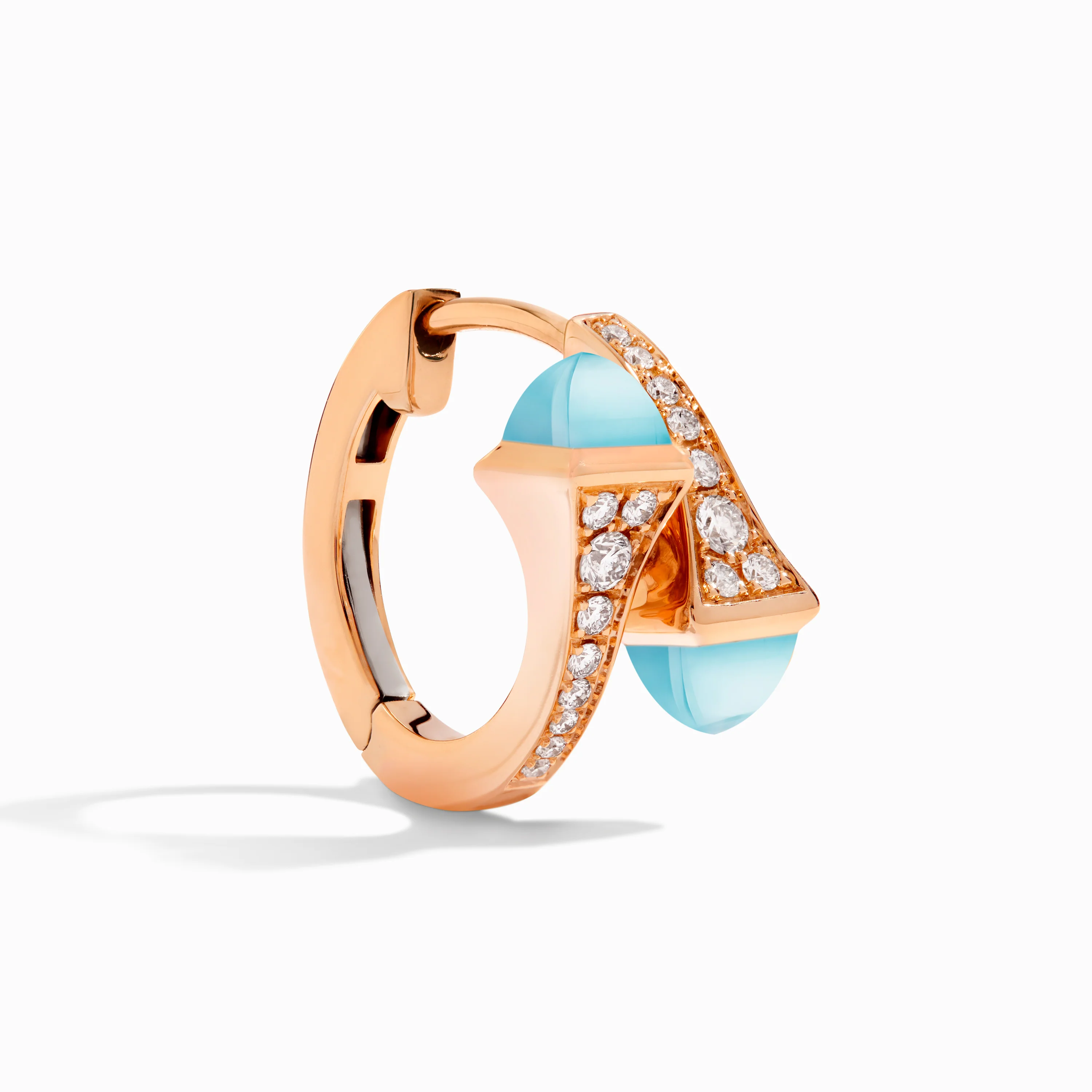 Cleo Diamond Huggie Earrings - Image 5