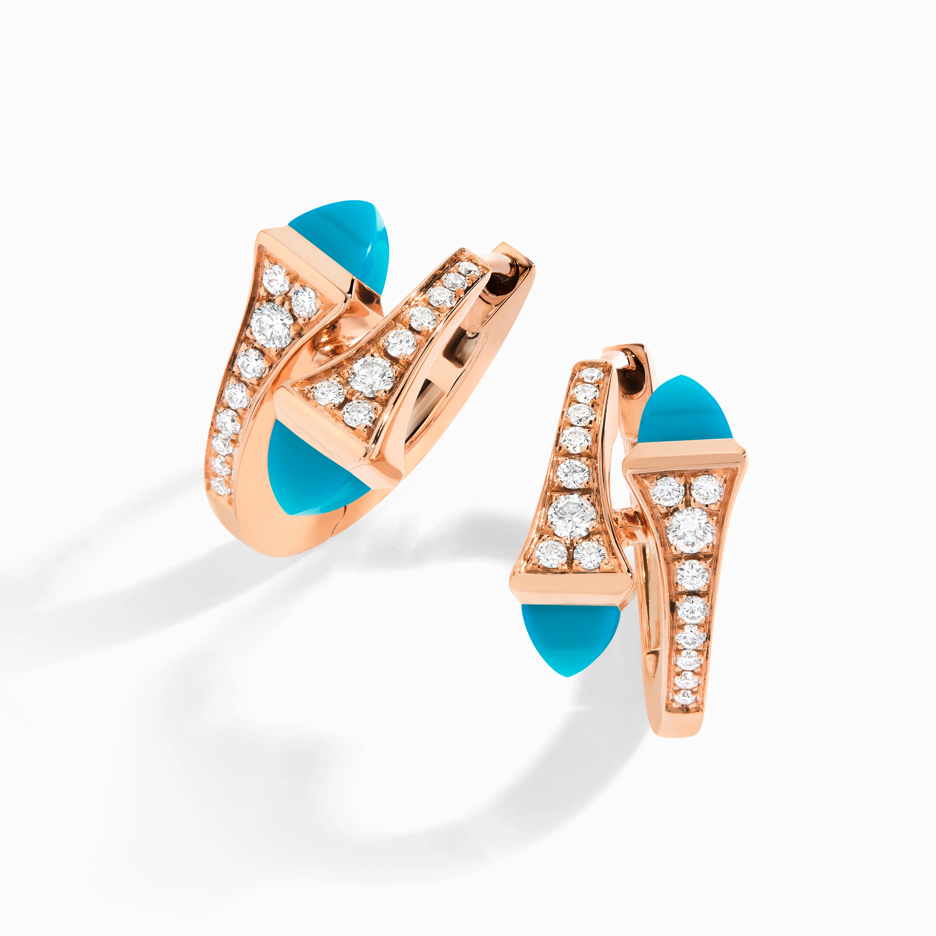 Cleo Diamond Huggie Earrings - Image 7