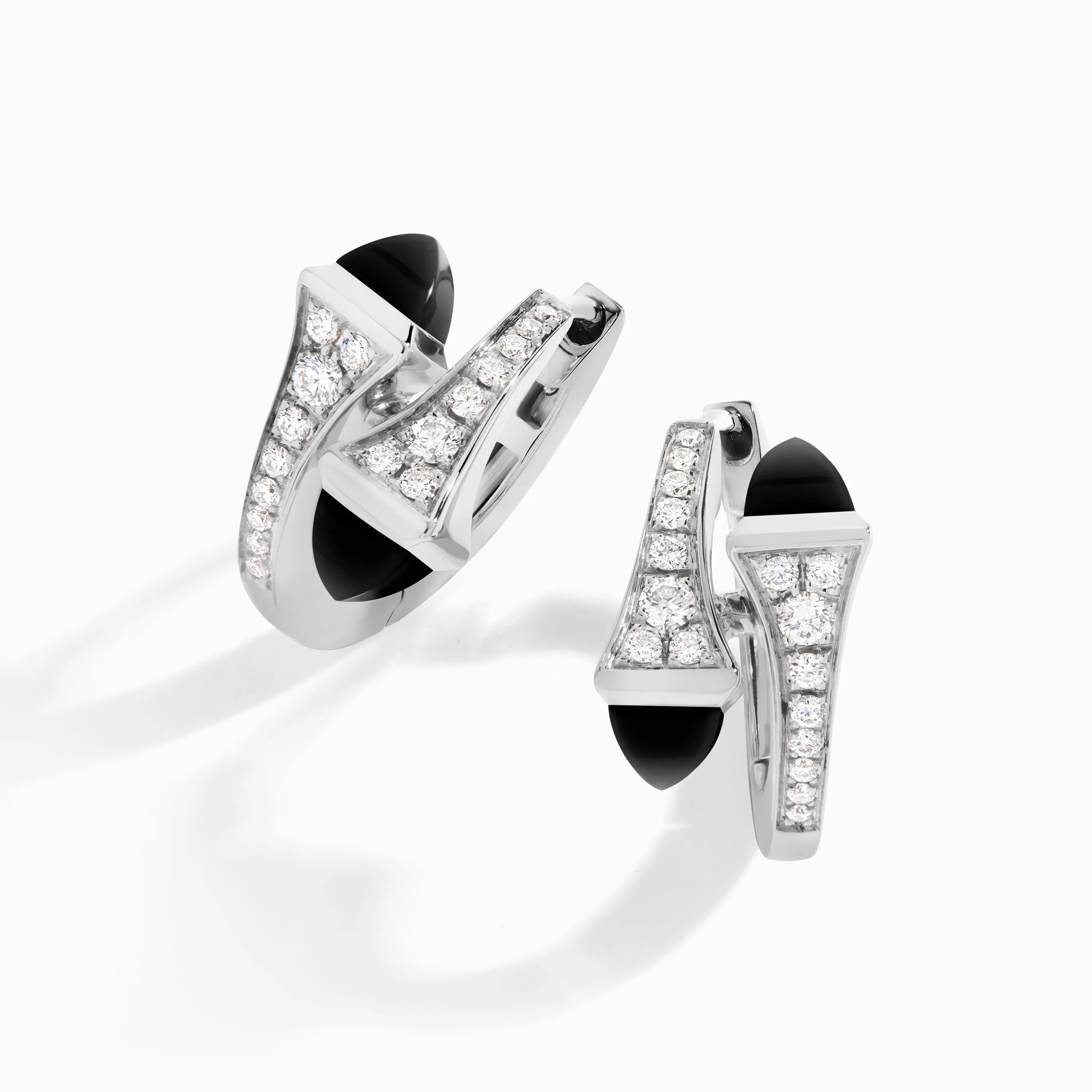 Cleo Diamond Huggie Earrings - Image 10