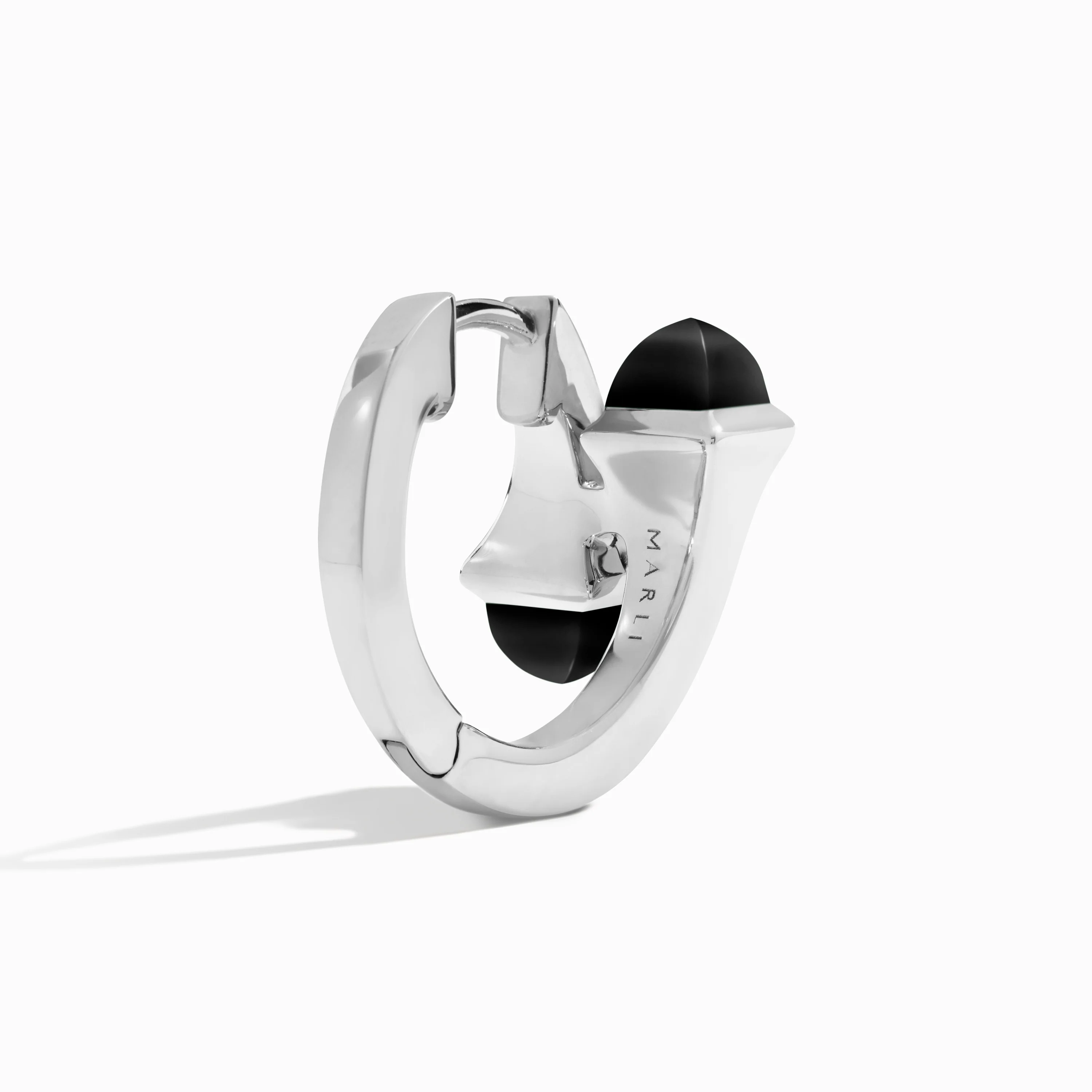 Cleo Diamond Huggie Earrings - Image 12