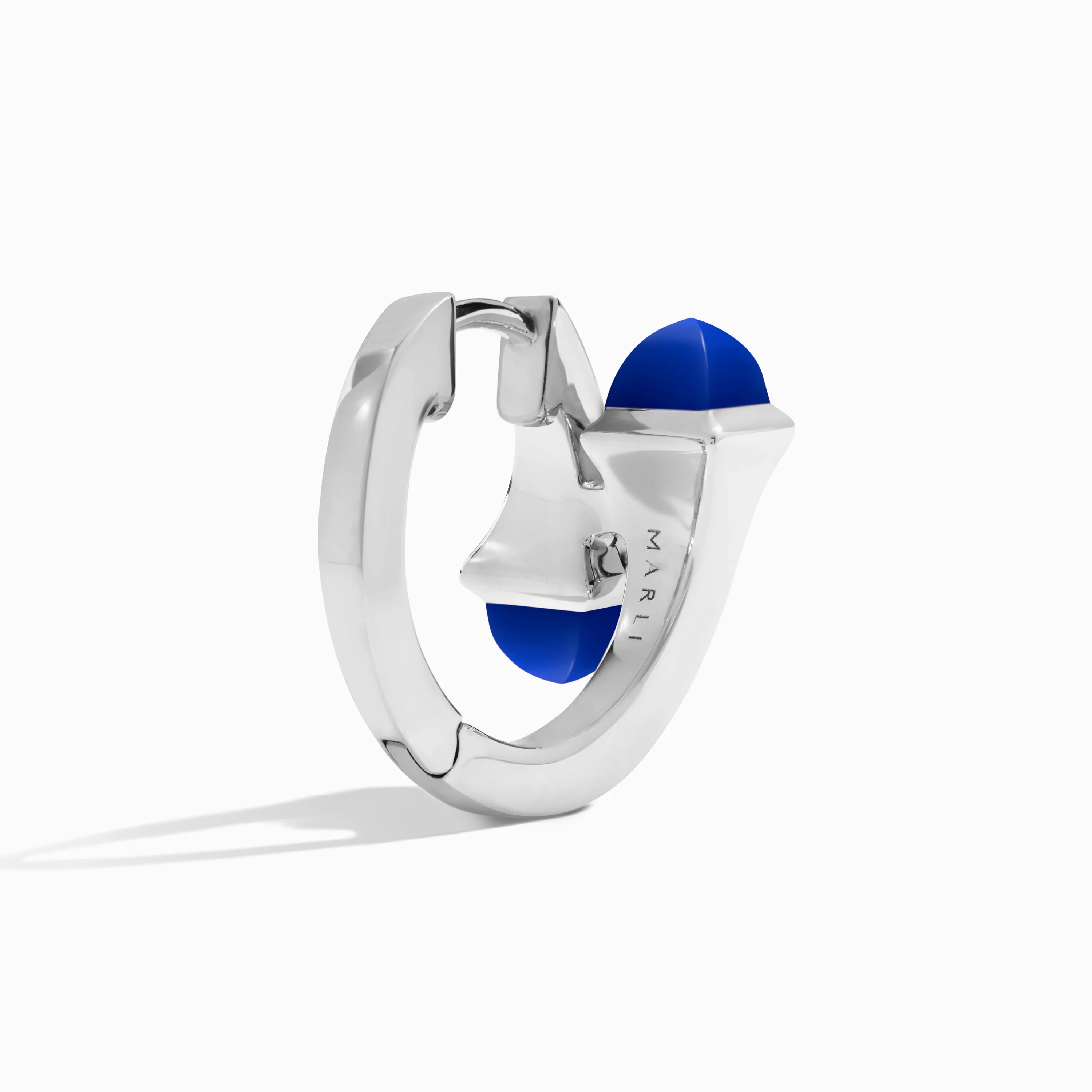 Cleo Diamond Huggie Earrings - Image 15
