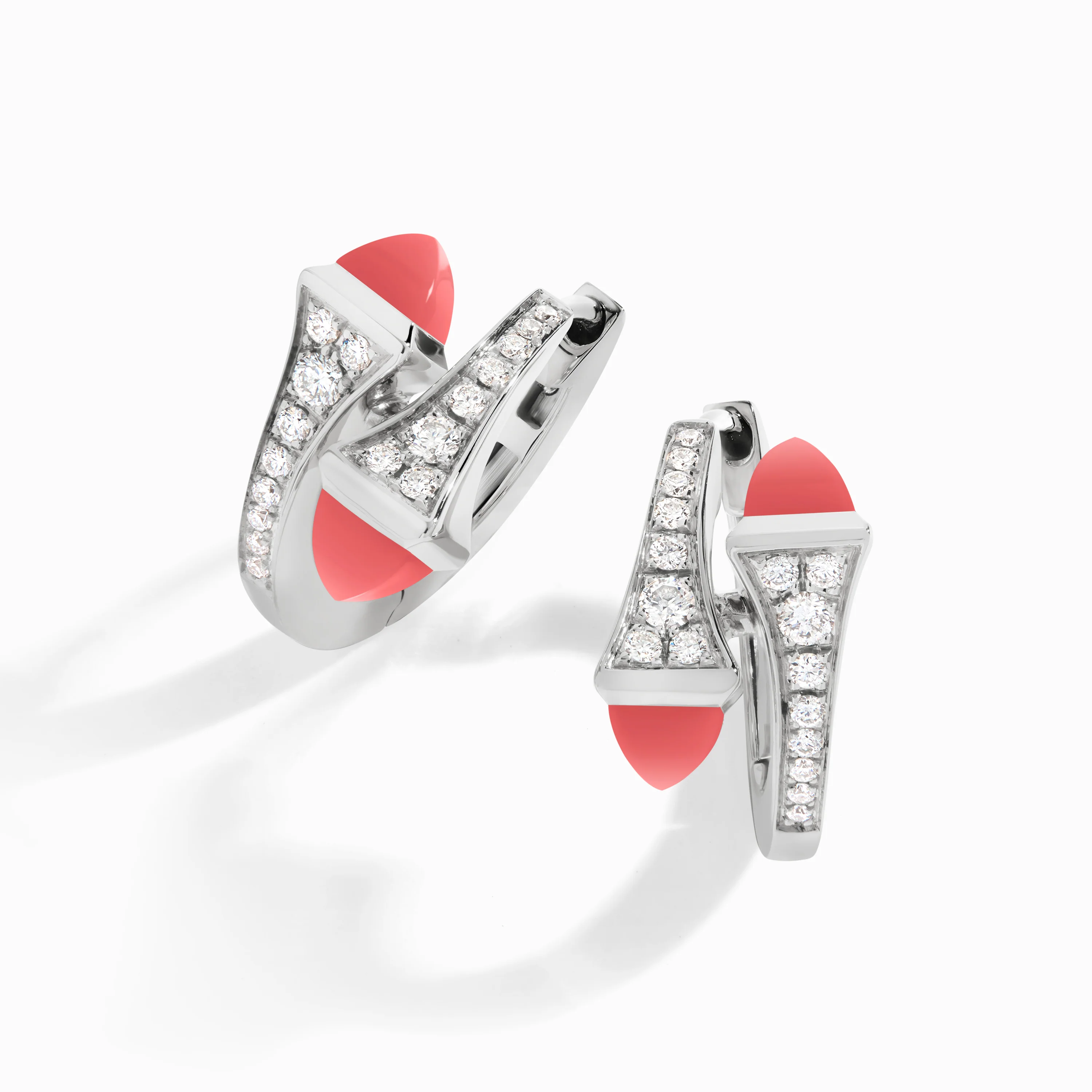 Cleo Diamond Huggie Earrings - Image 19