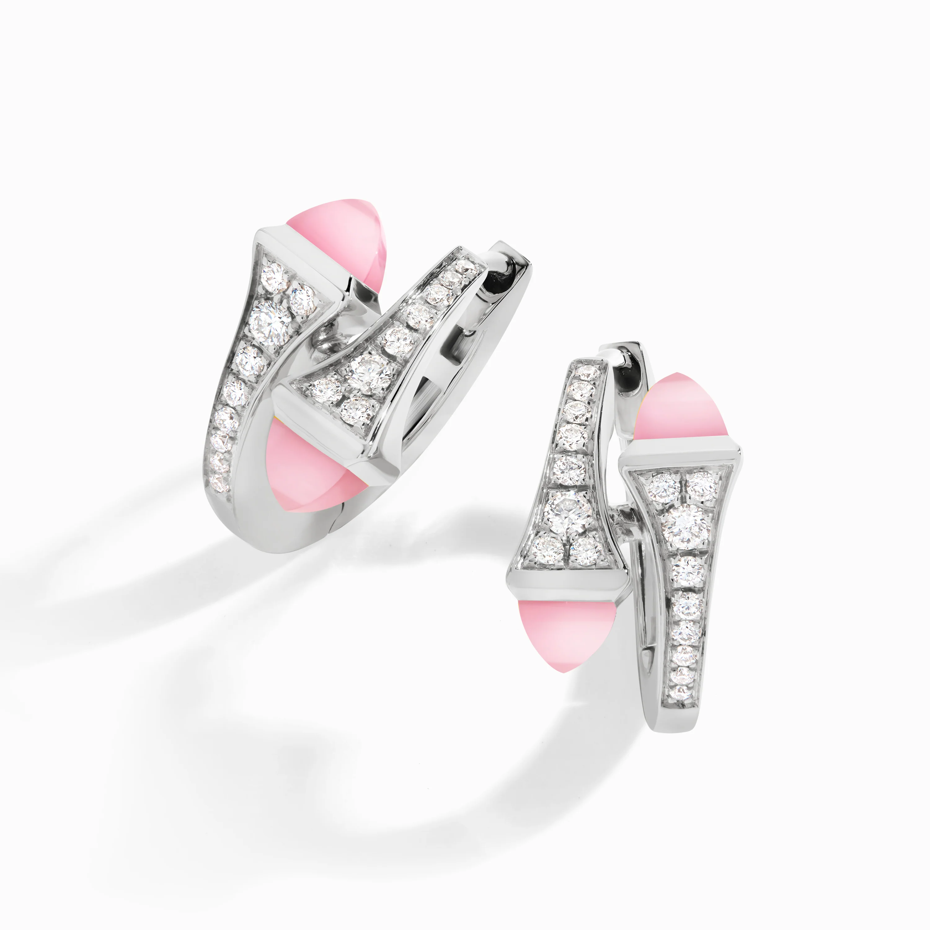 Cleo Diamond Huggie Earrings - Image 22