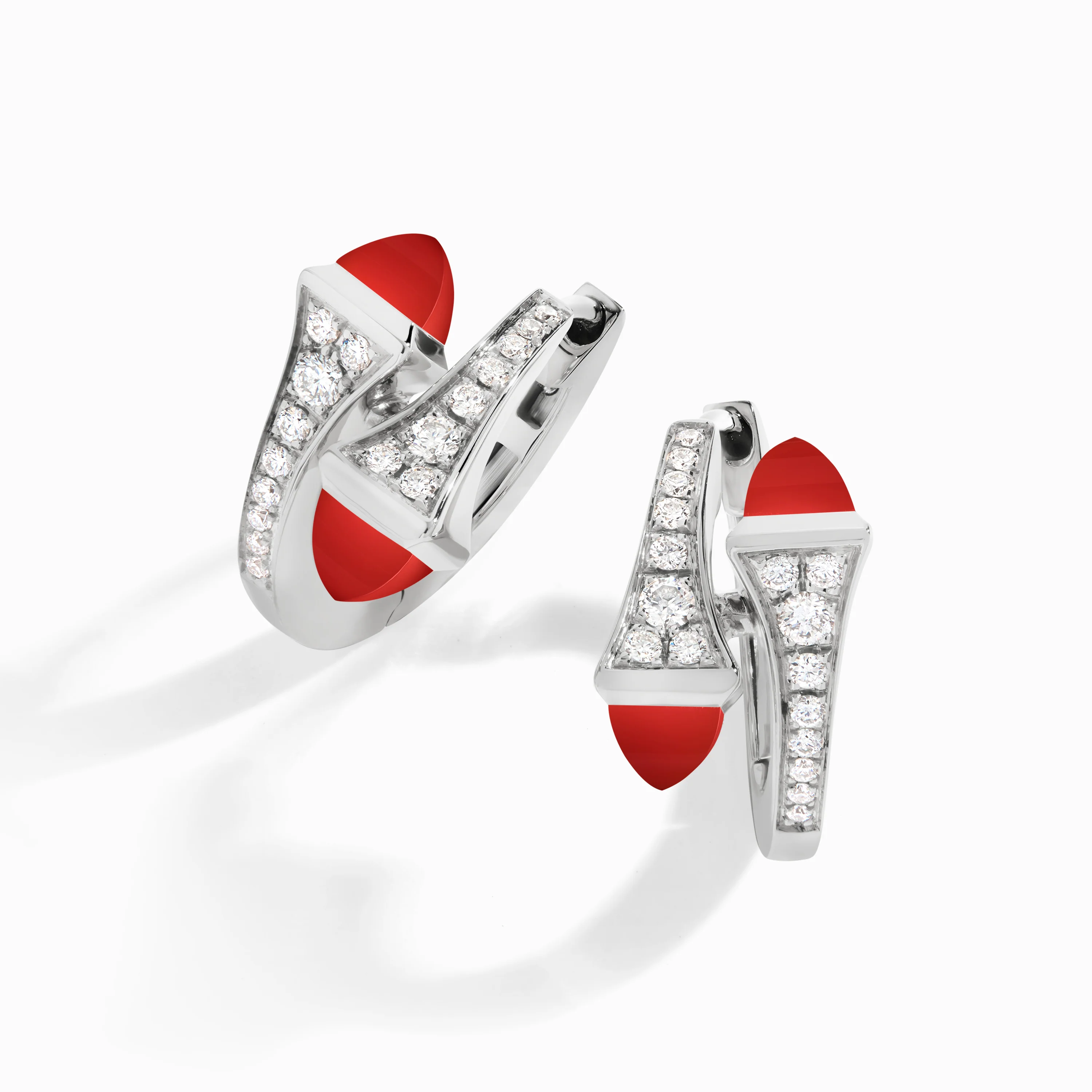 Cleo Diamond Huggie Earrings - Image 25