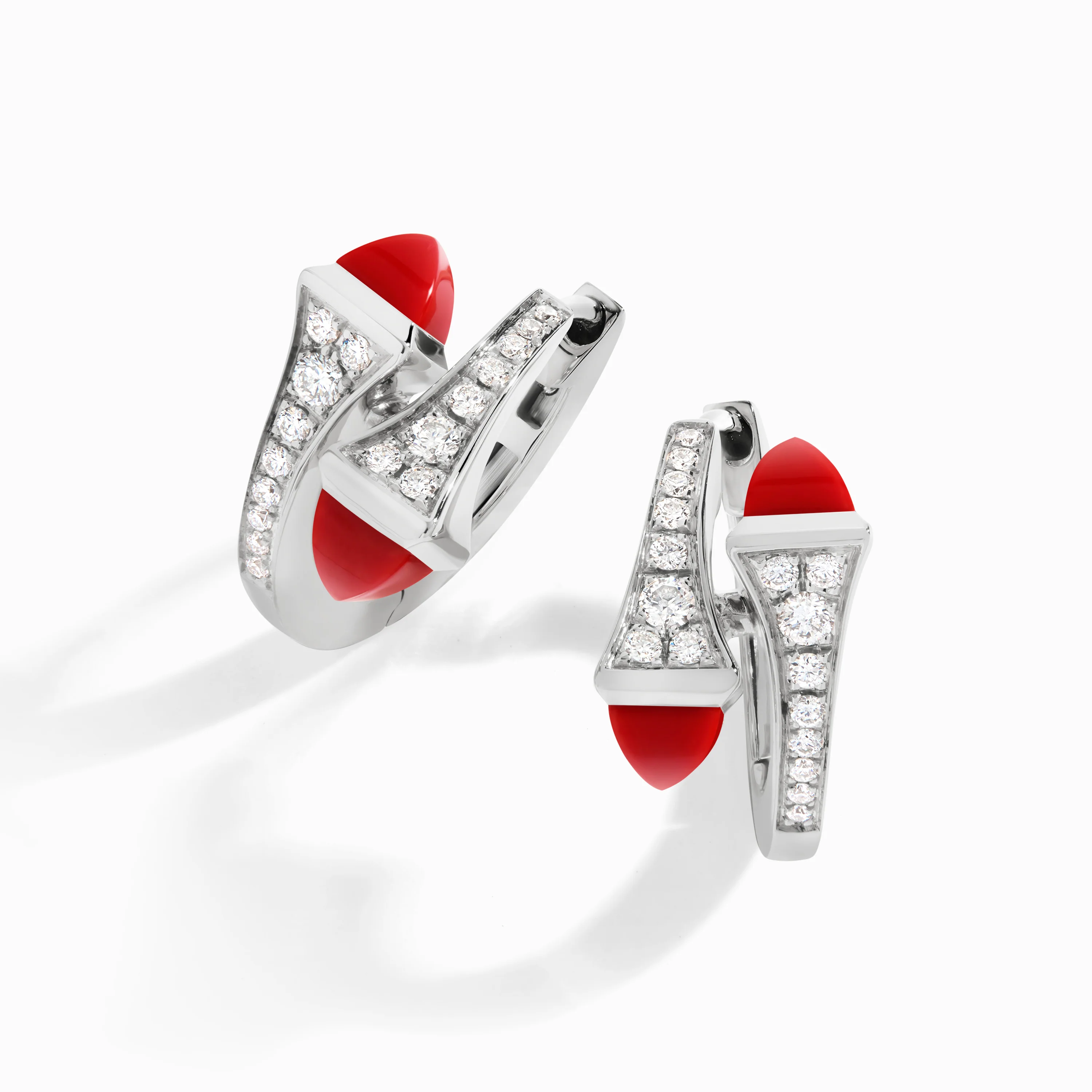 Cleo Diamond Huggie Earrings - Image 28