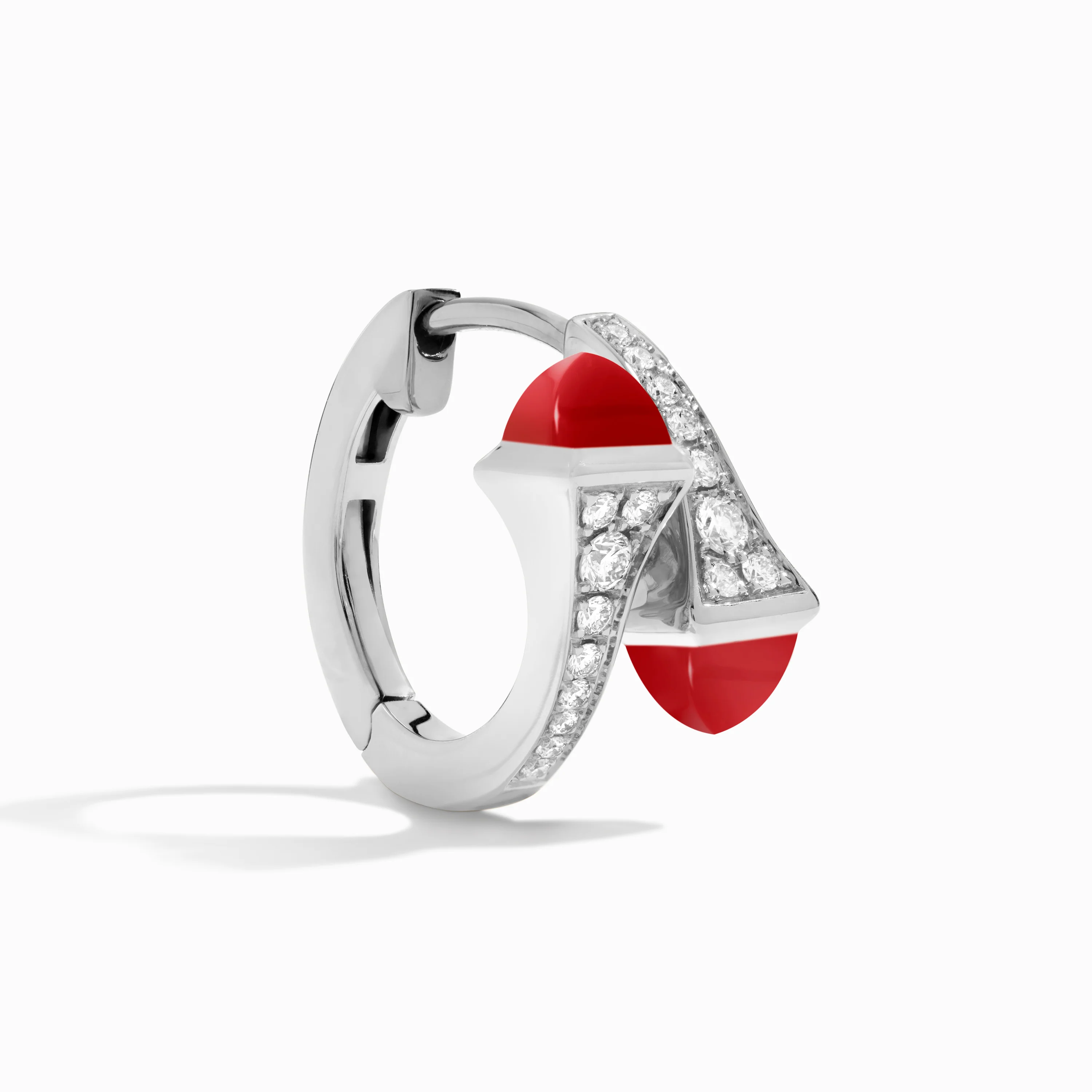 Cleo Diamond Huggie Earrings - Image 29