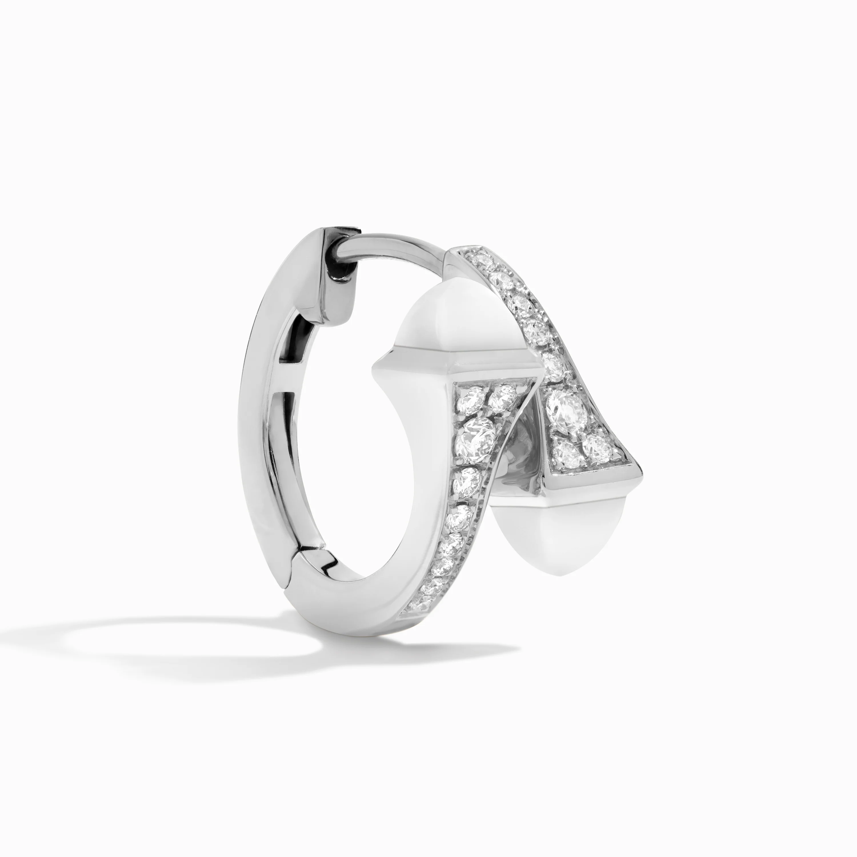 Cleo Diamond Huggie Earrings - Image 32