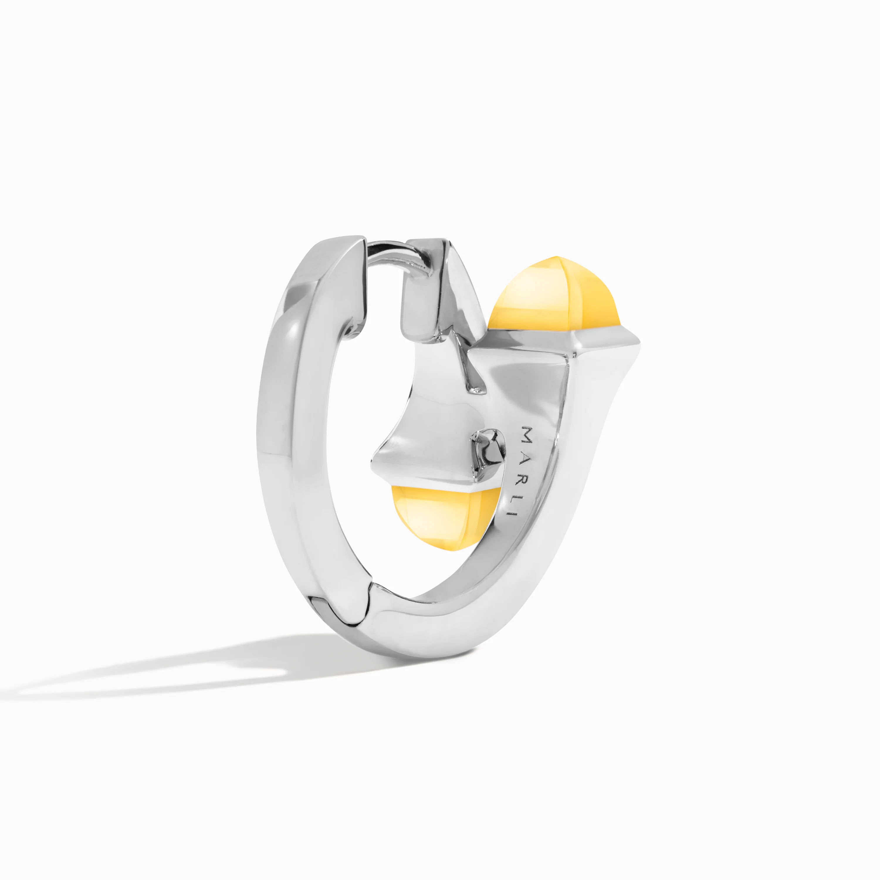 Cleo Diamond Huggie Earrings - Image 36