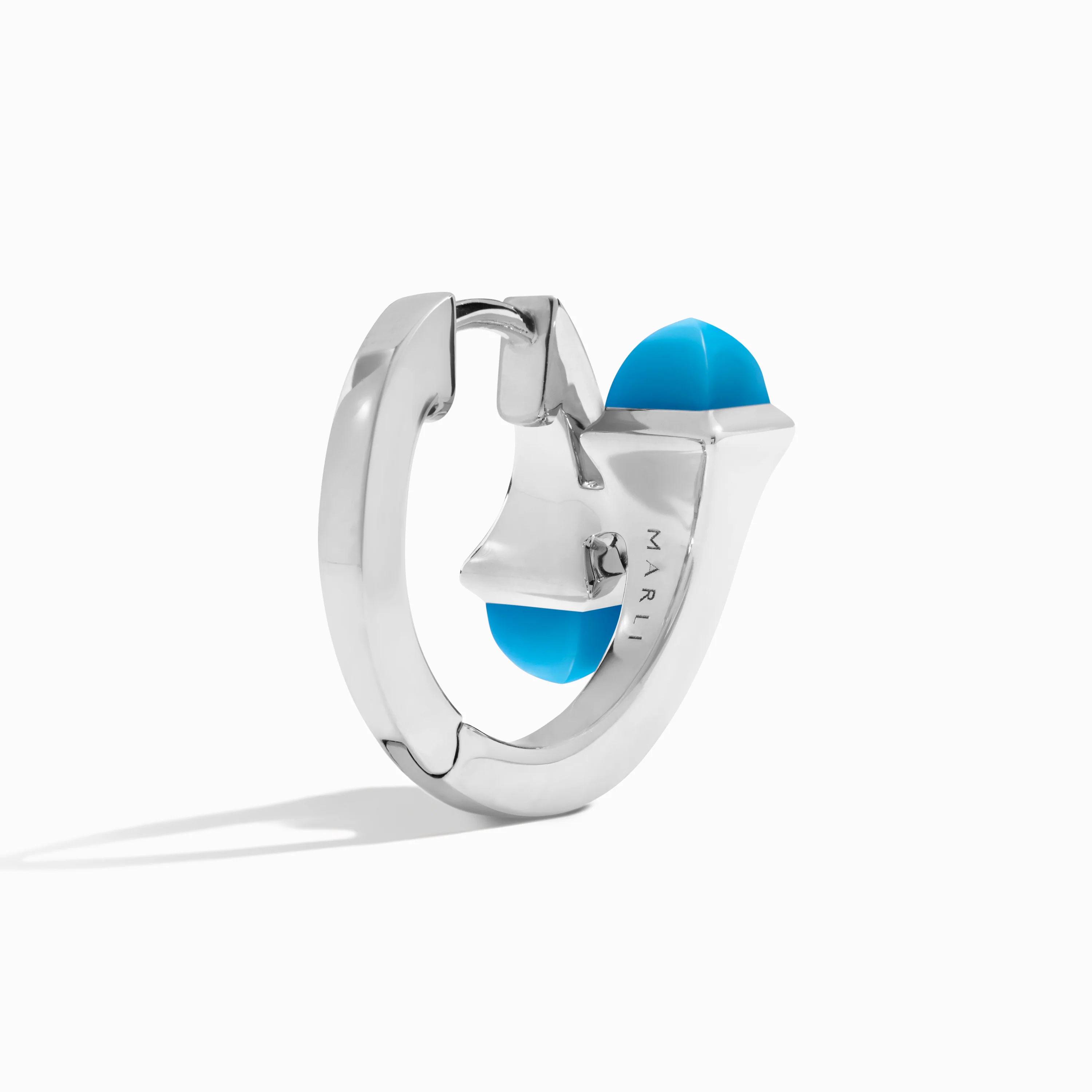 Cleo Diamond Huggie Earrings - Image 6