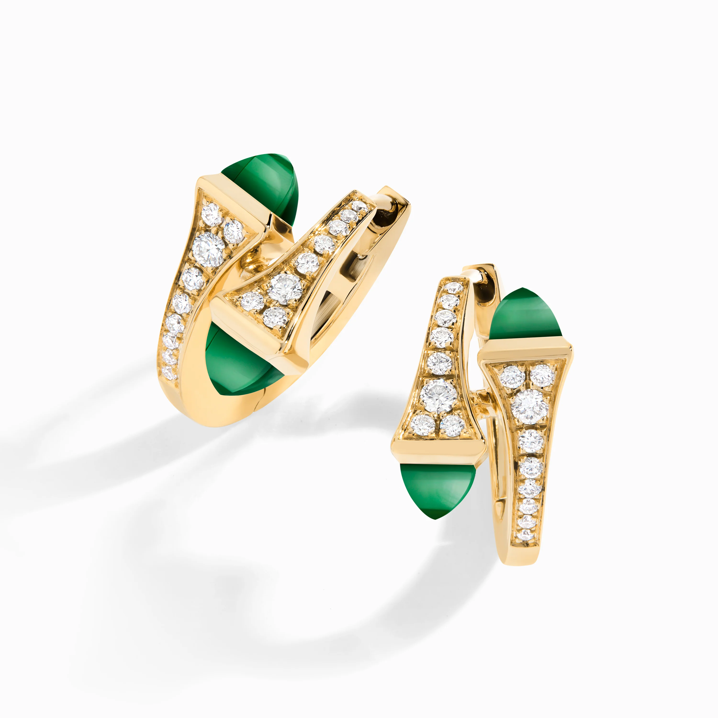 Cleo Diamond Huggie Earrings - Image 10