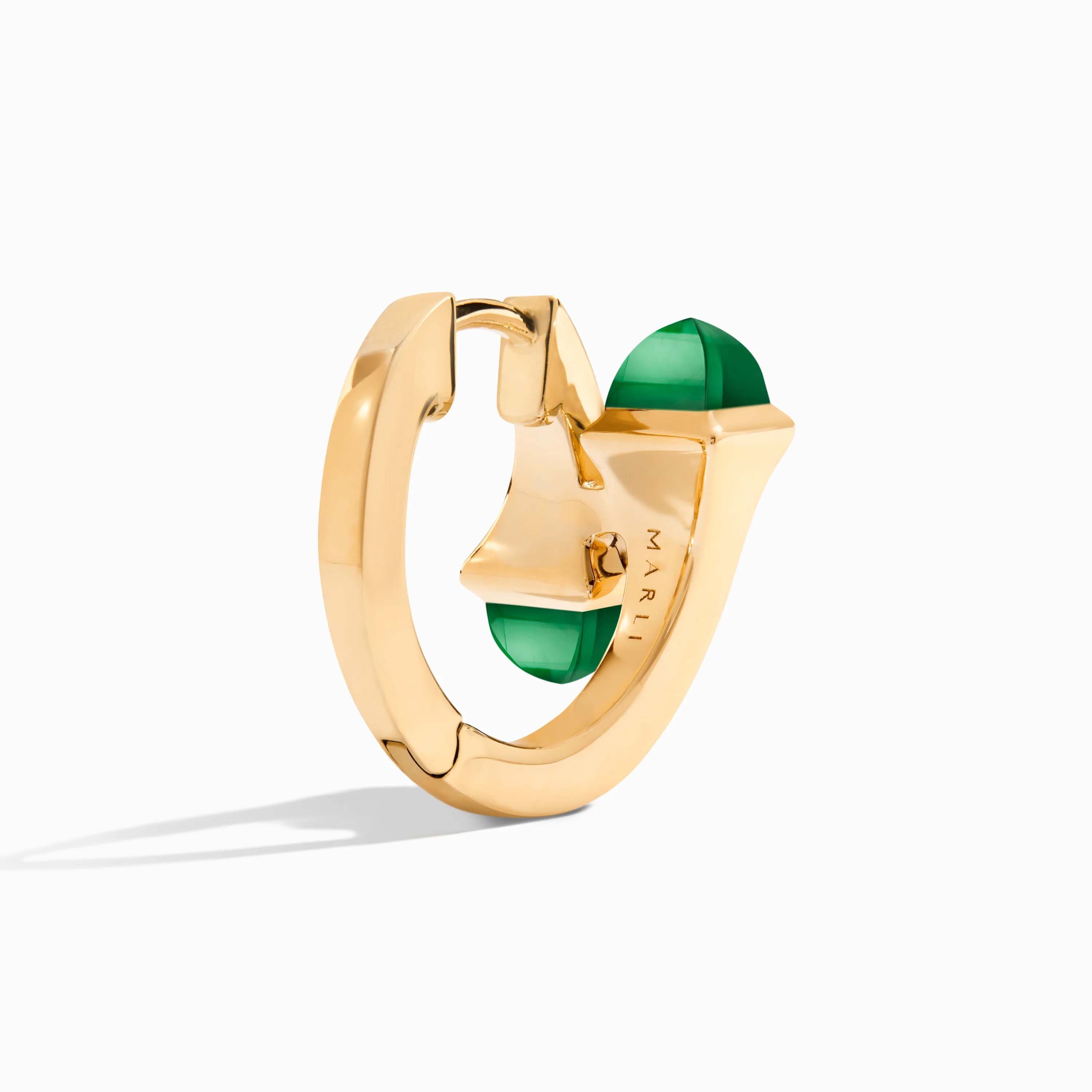 Cleo Diamond Huggie Earrings - Image 12
