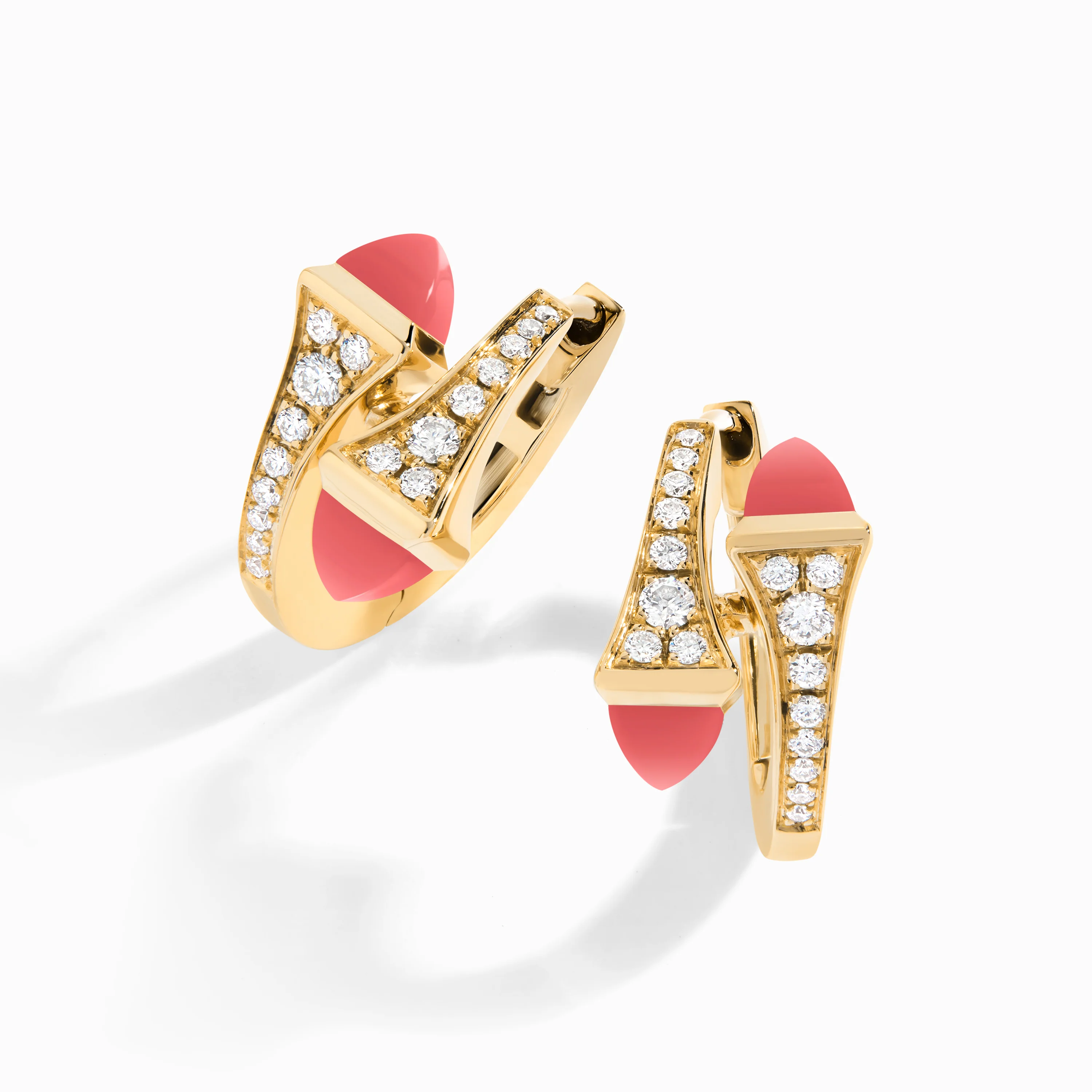 Cleo Diamond Huggie Earrings - Image 16