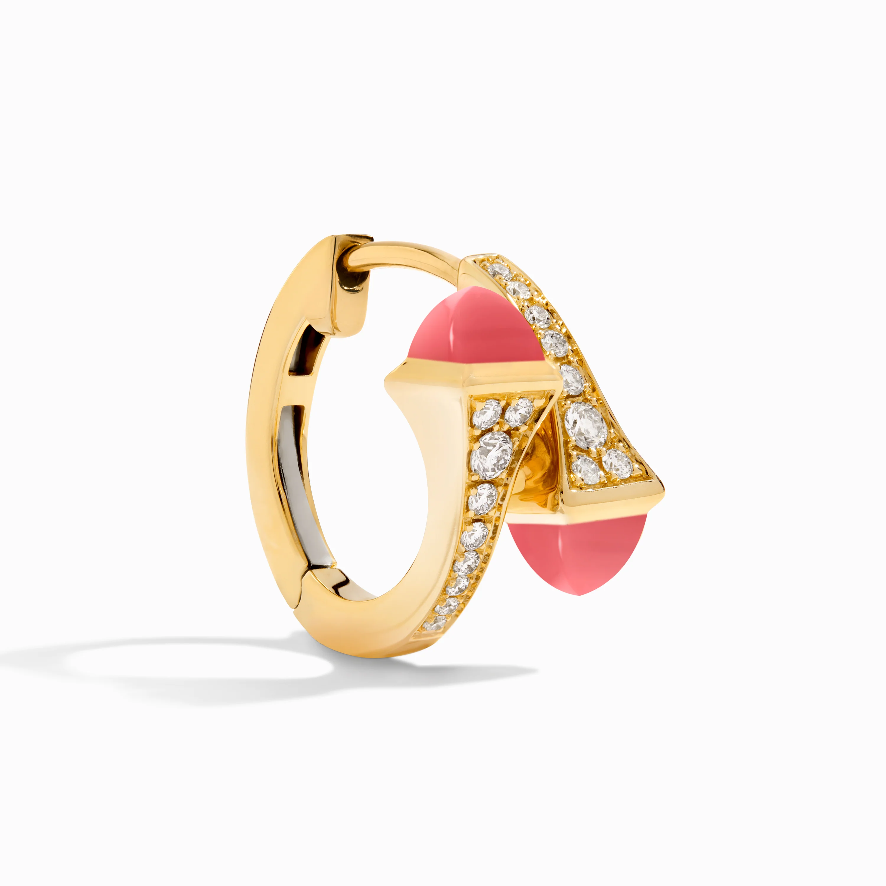 Cleo Diamond Huggie Earrings - Image 17