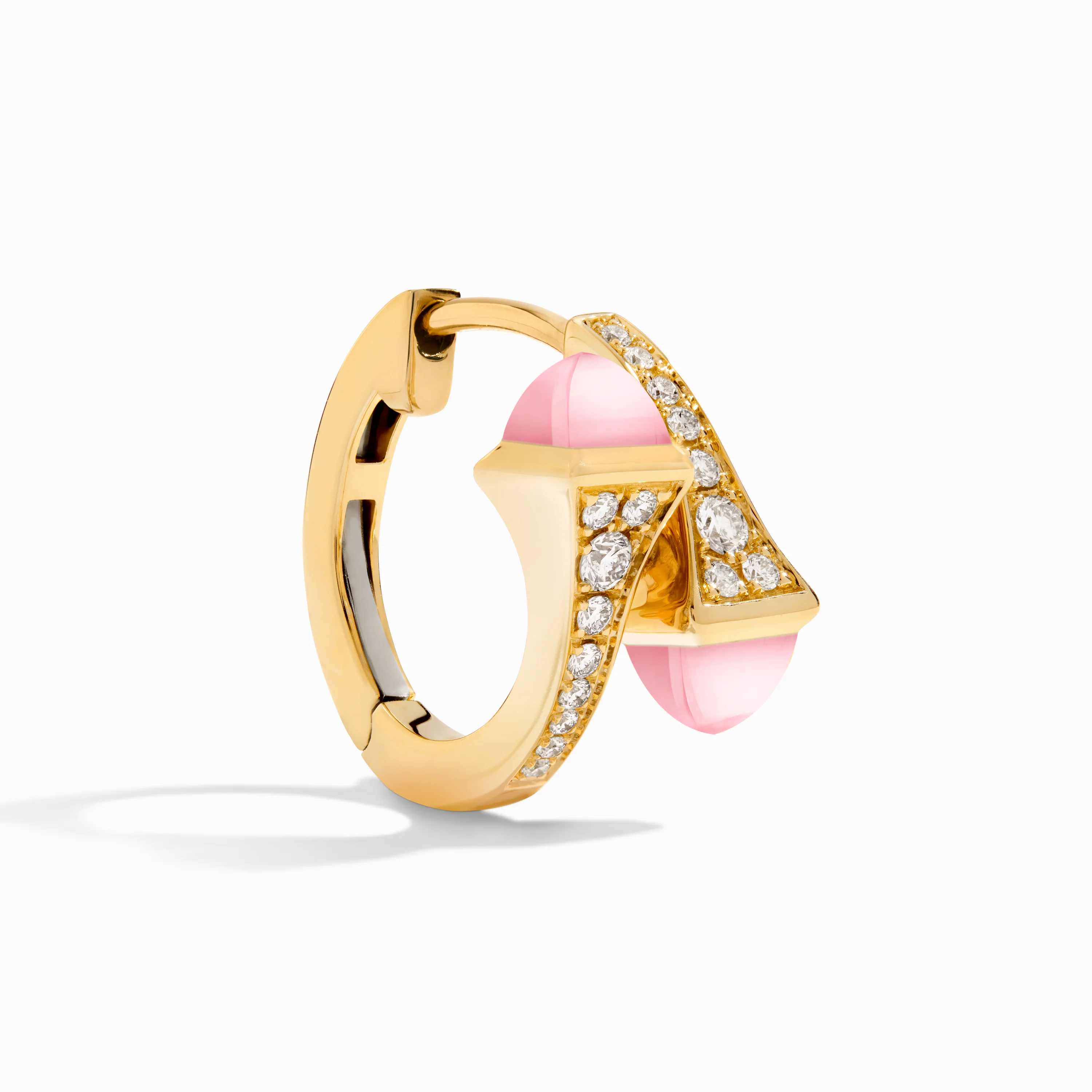 Cleo Diamond Huggie Earrings - Image 20