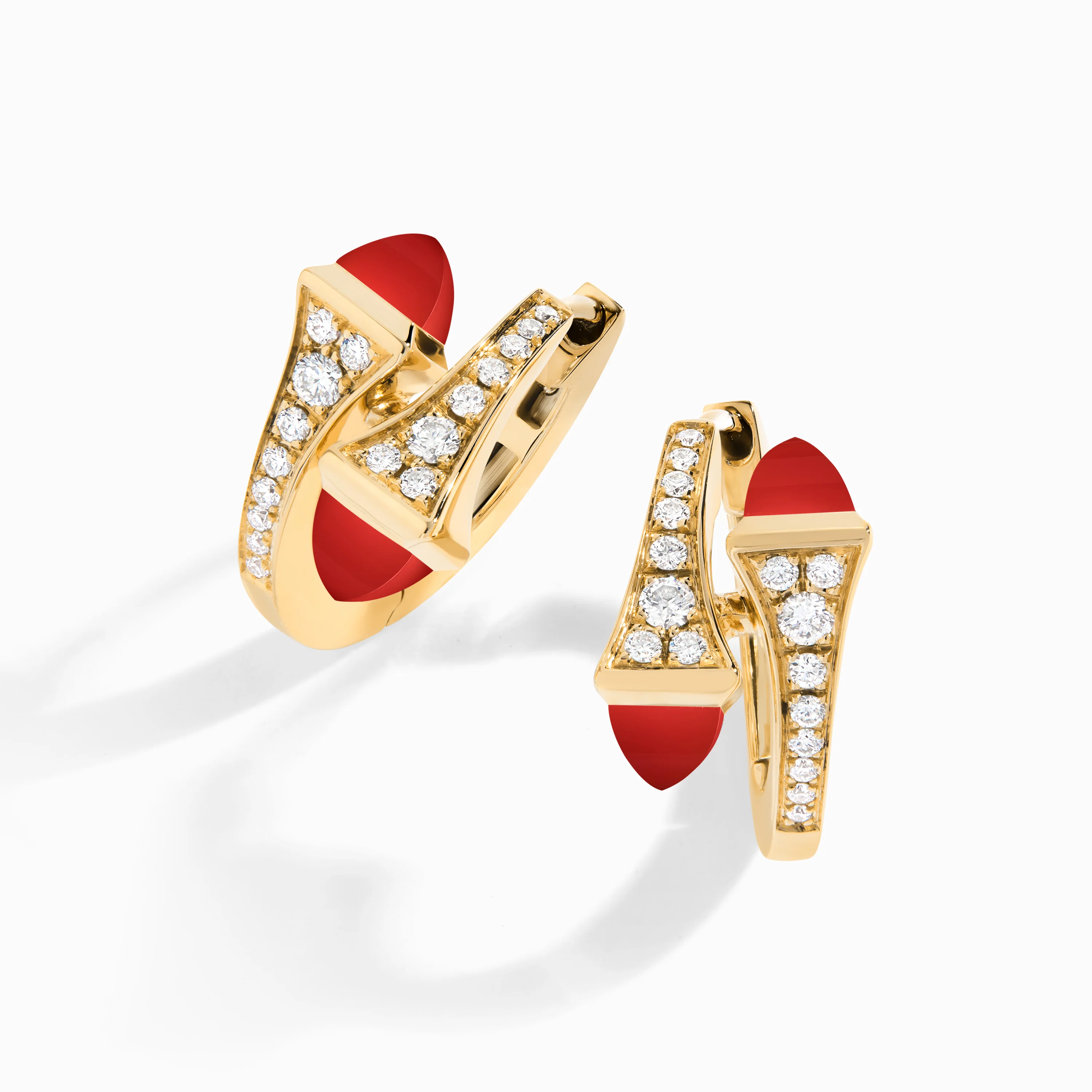 Cleo Diamond Huggie Earrings - Image 22