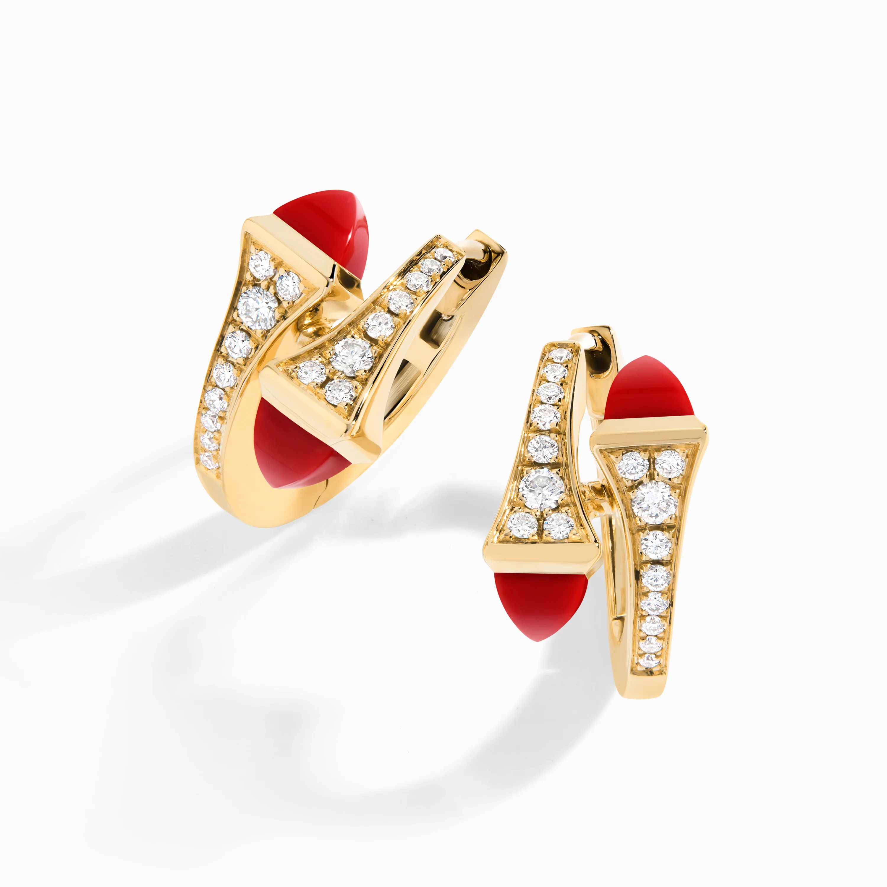 Cleo Diamond Huggie Earrings - Image 25