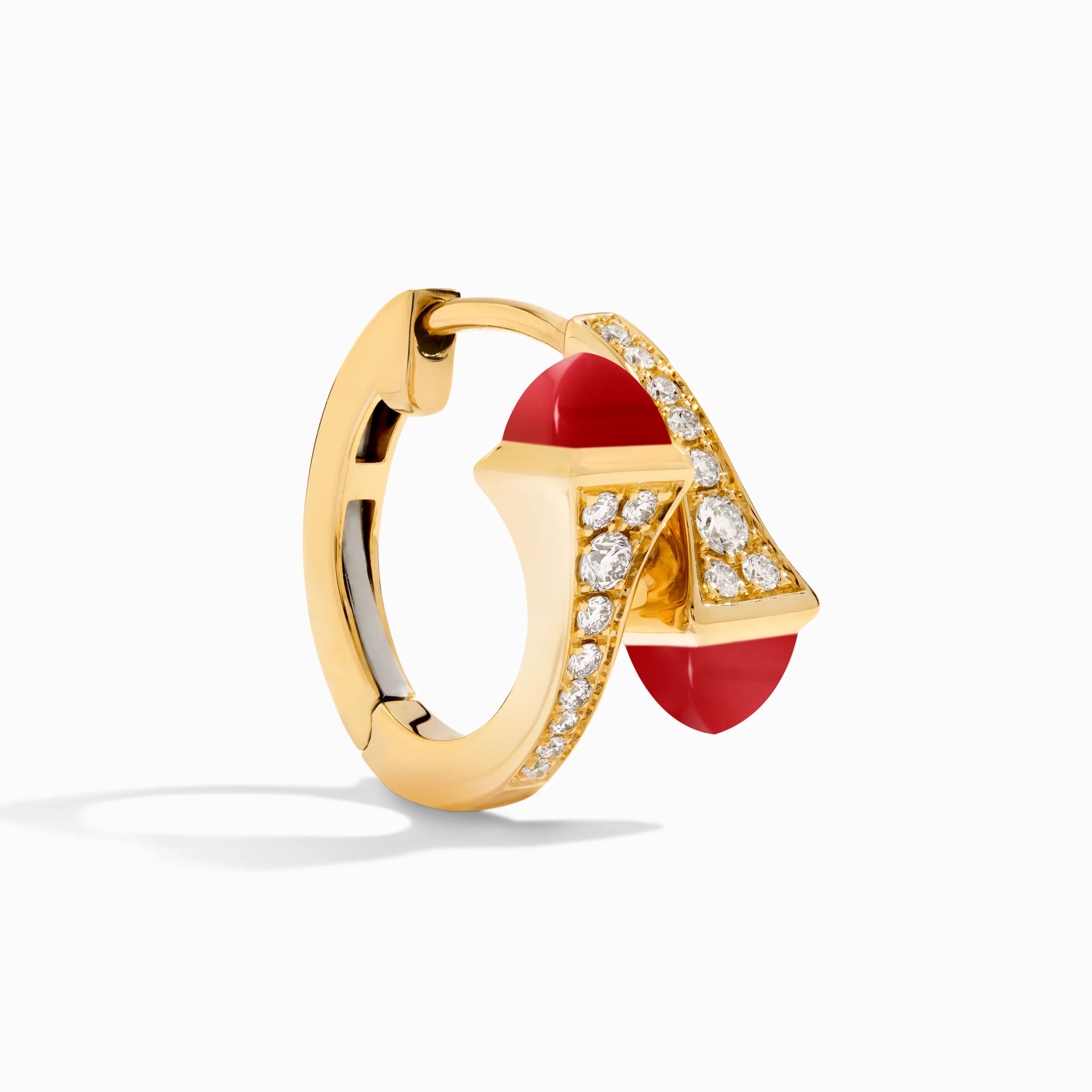 Cleo Diamond Huggie Earrings - Image 26
