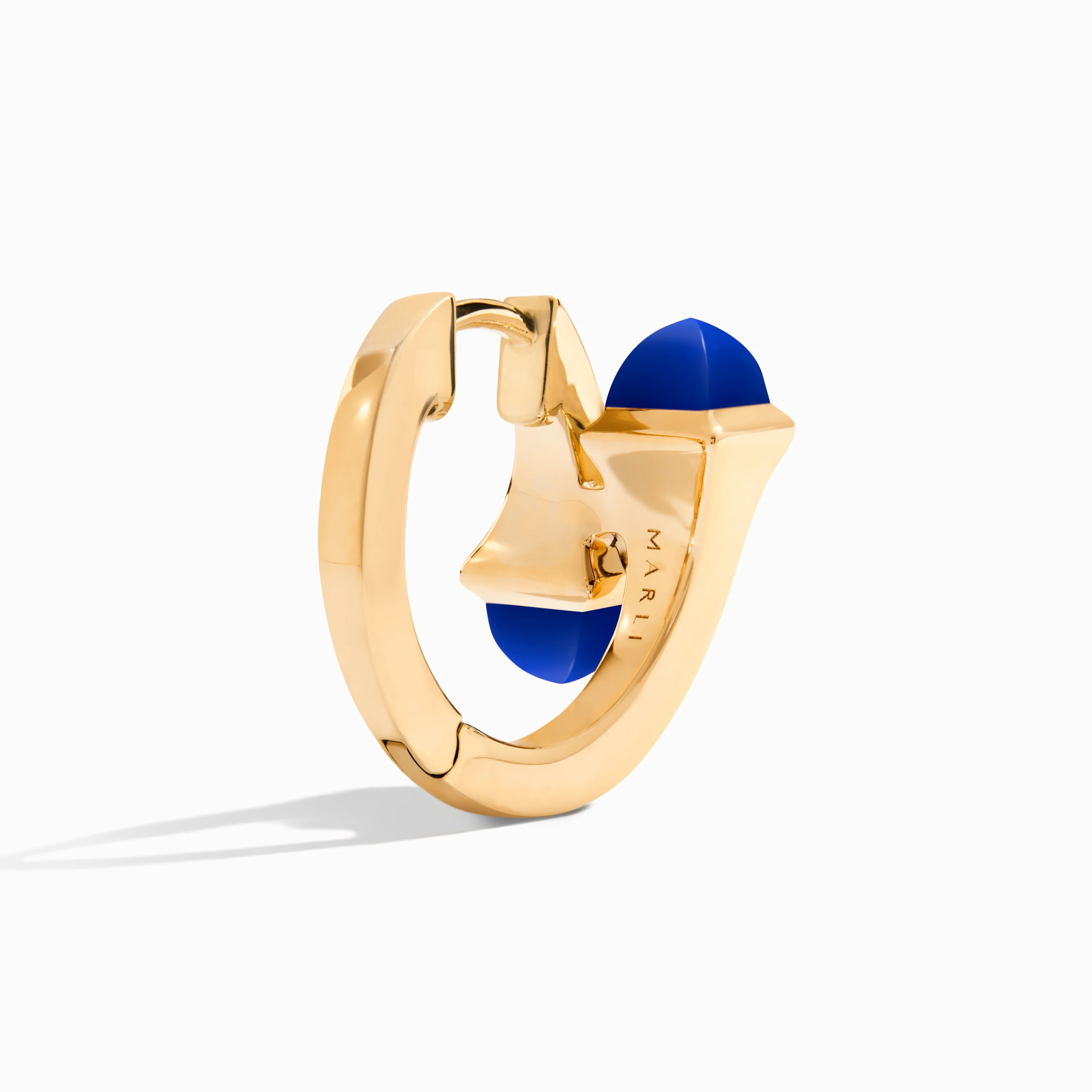 Cleo Diamond Huggie Earrings - Image 3
