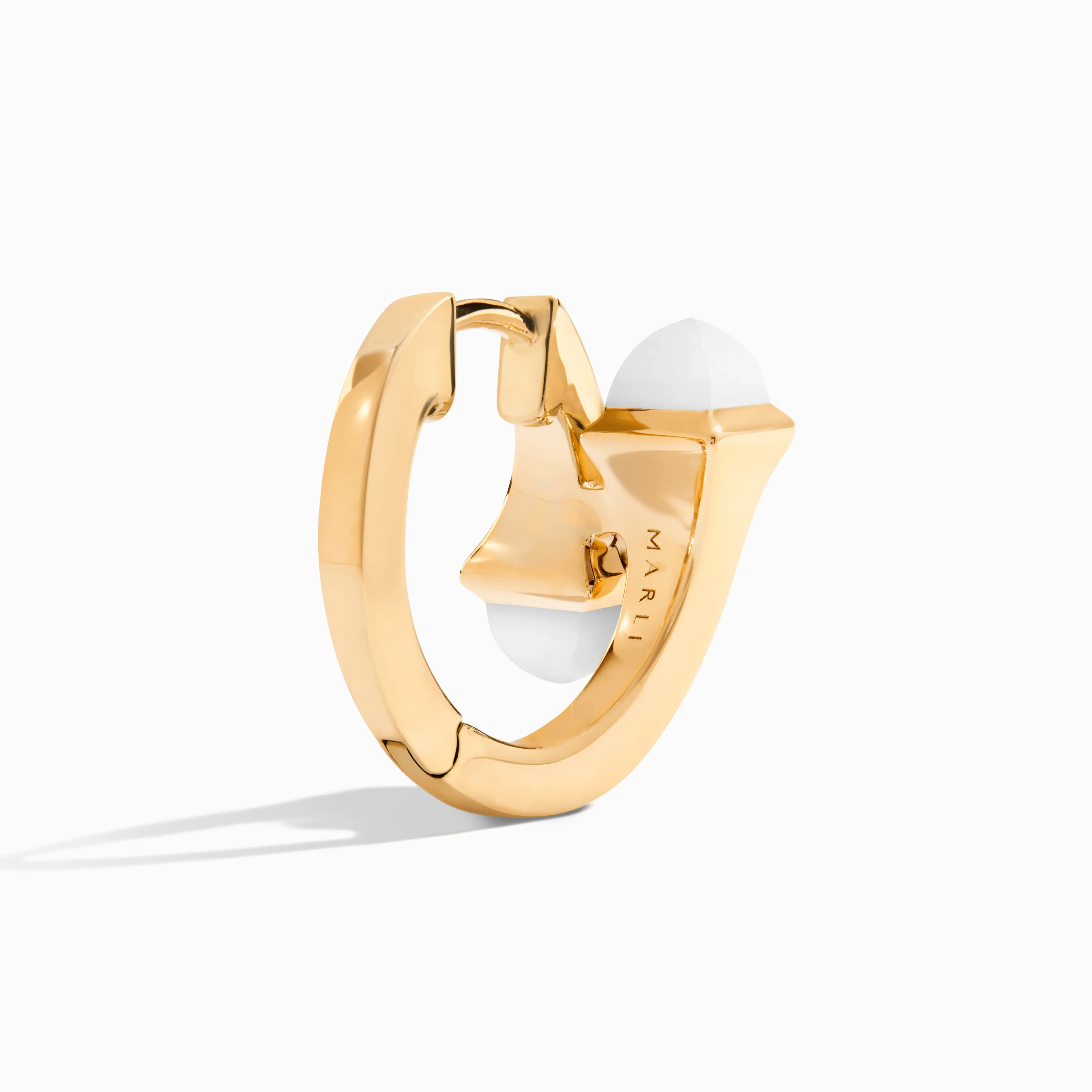 Cleo Diamond Huggie Earrings - Image 34