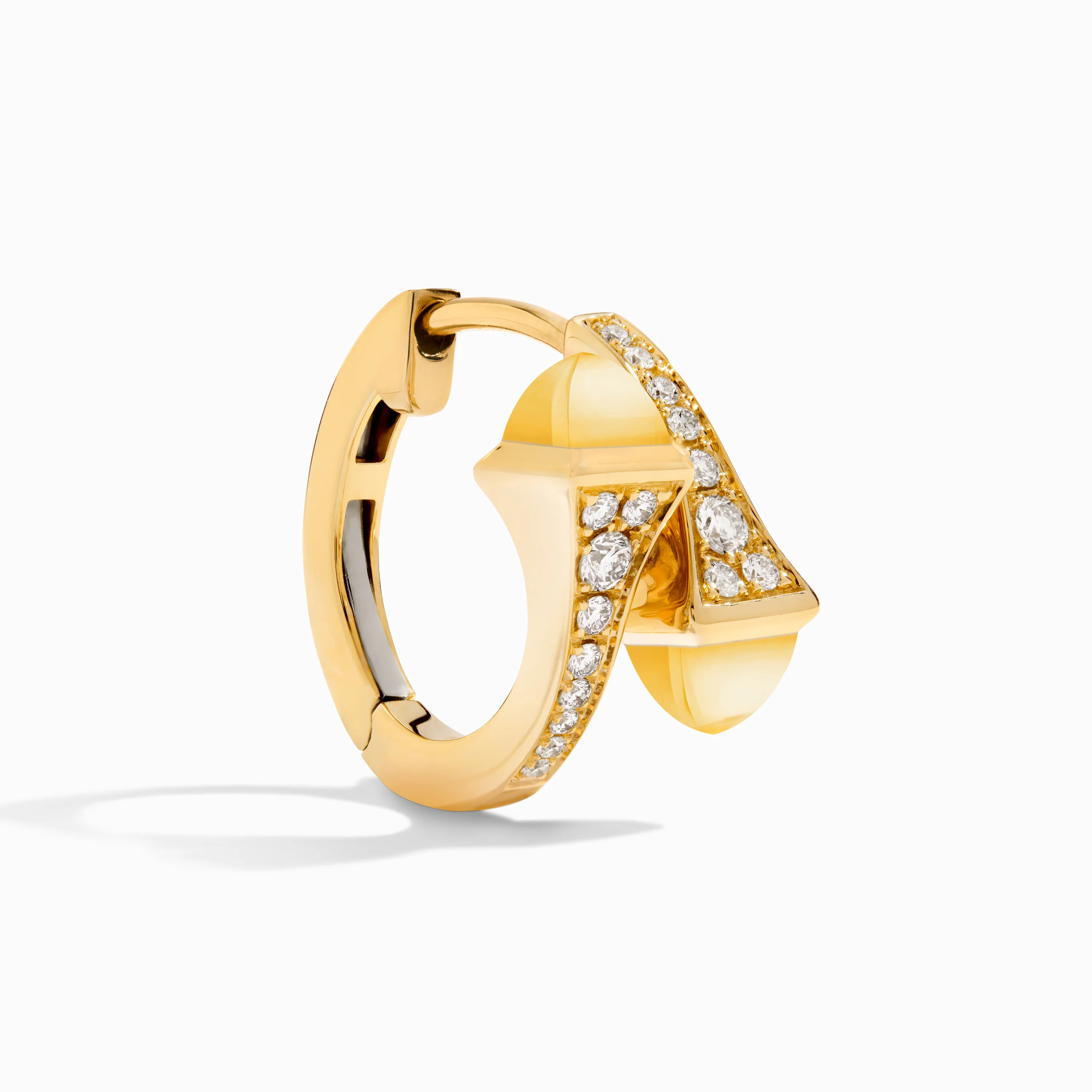 Cleo Diamond Huggie Earrings - Image 36