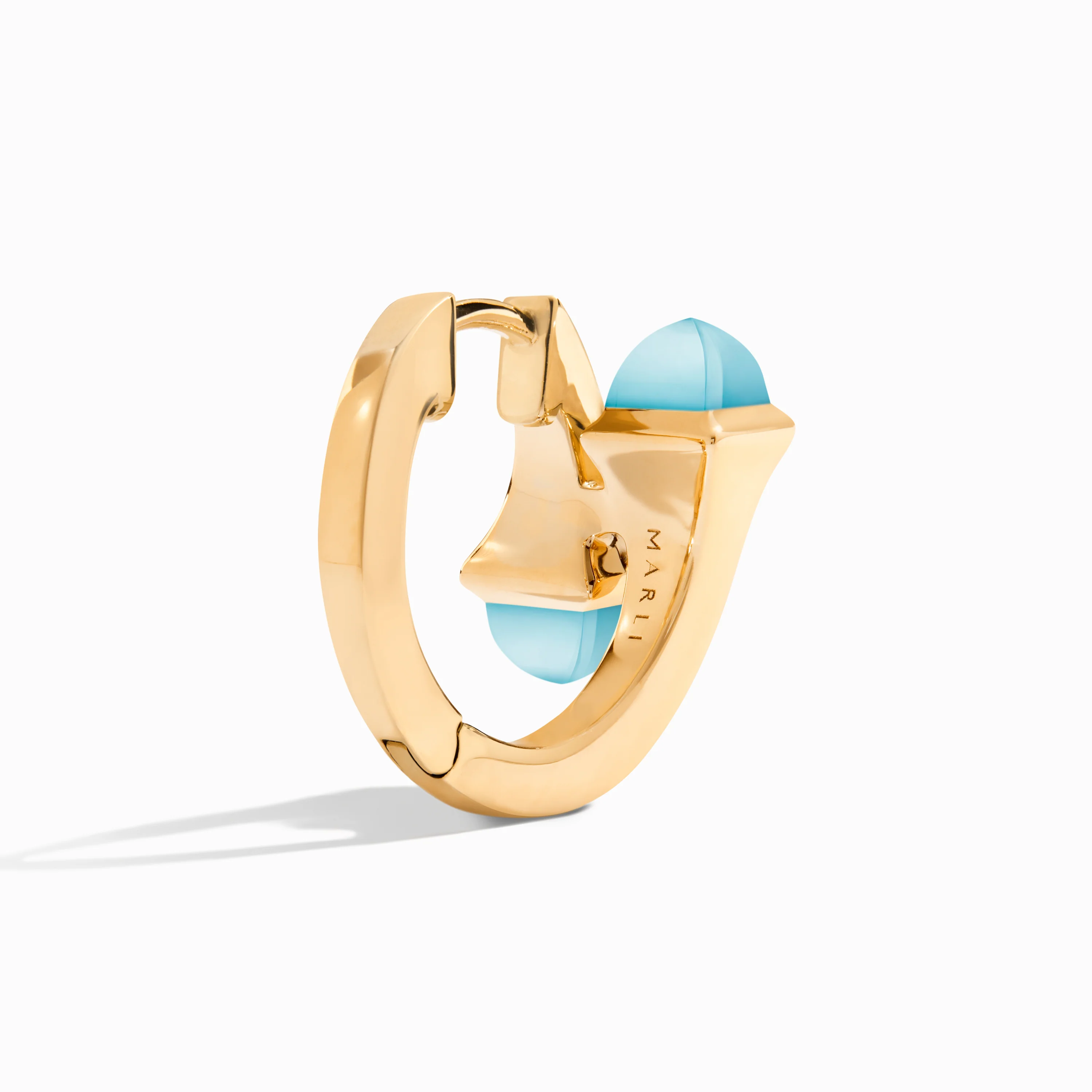 Cleo Diamond Huggie Earrings - Image 6