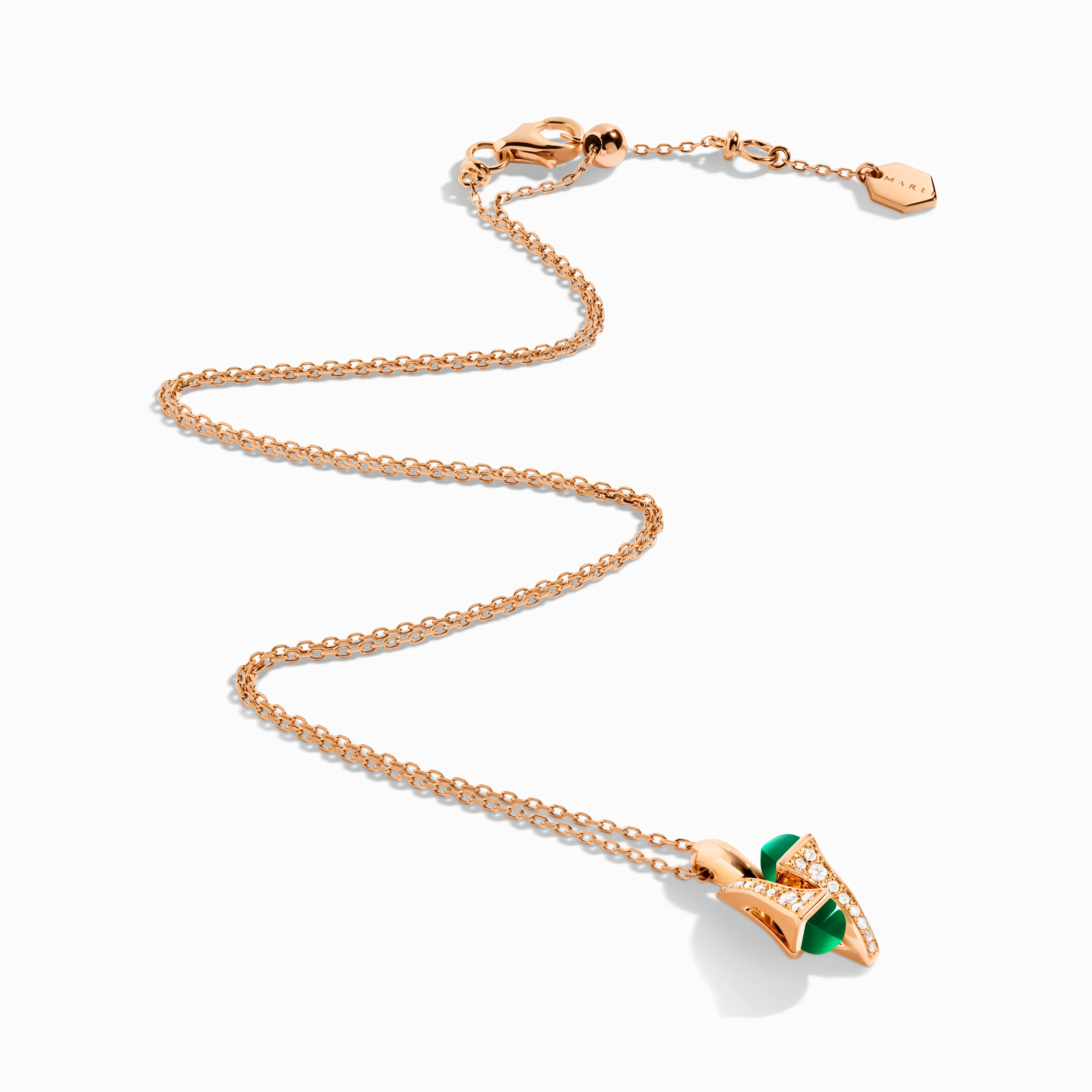 Cleo Diamond Huggie Pendant - Image 10