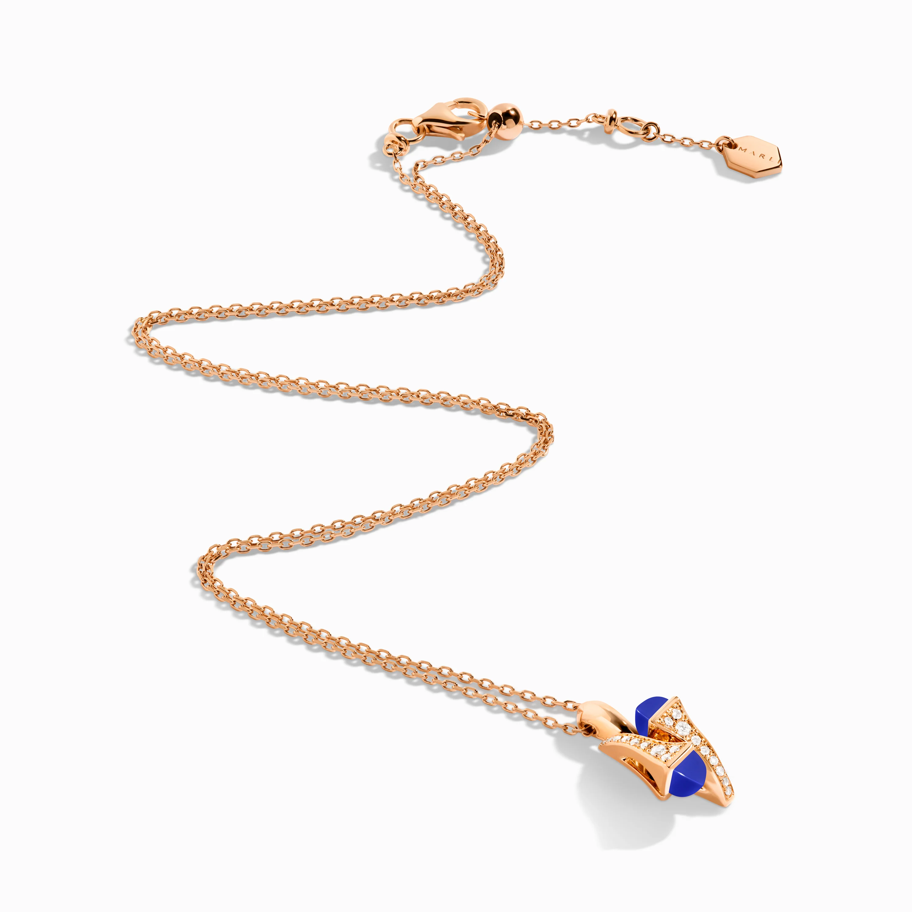 Cleo Diamond Huggie Pendant - Image 13