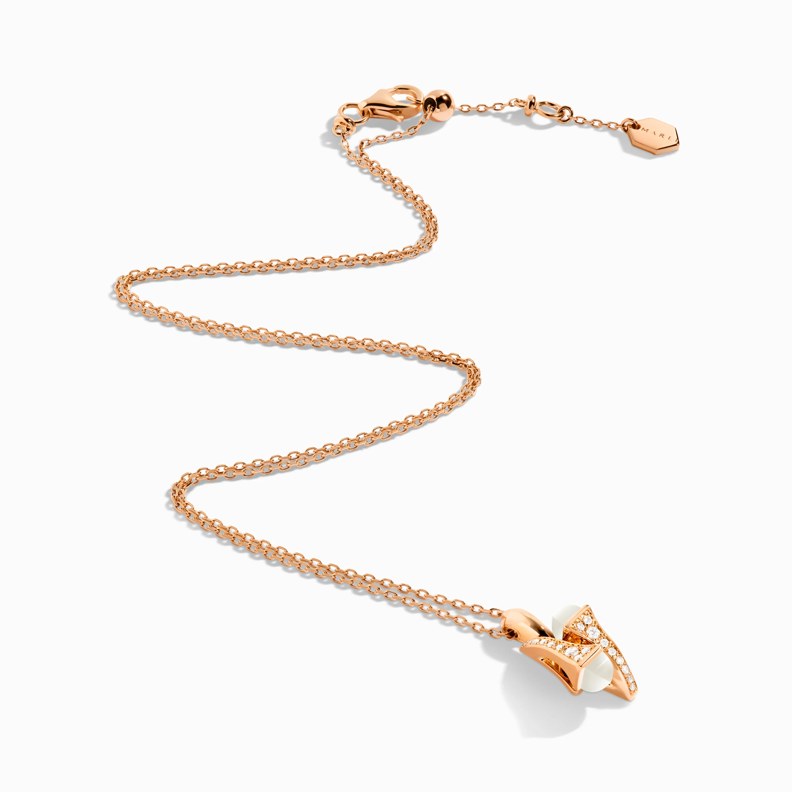 Cleo Diamond Huggie Pendant - Image 16
