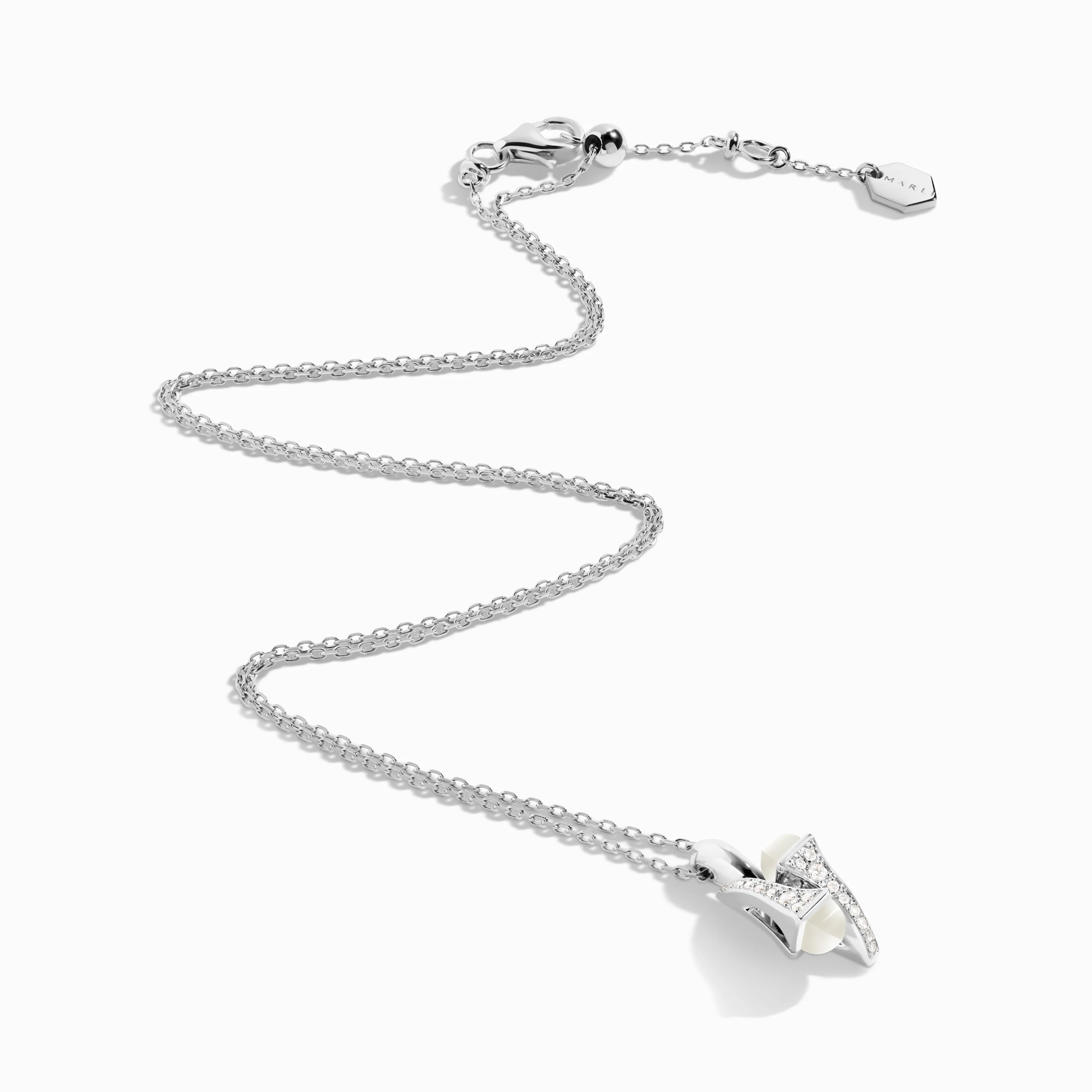 Cleo Diamond Huggie Pendant - Image 11