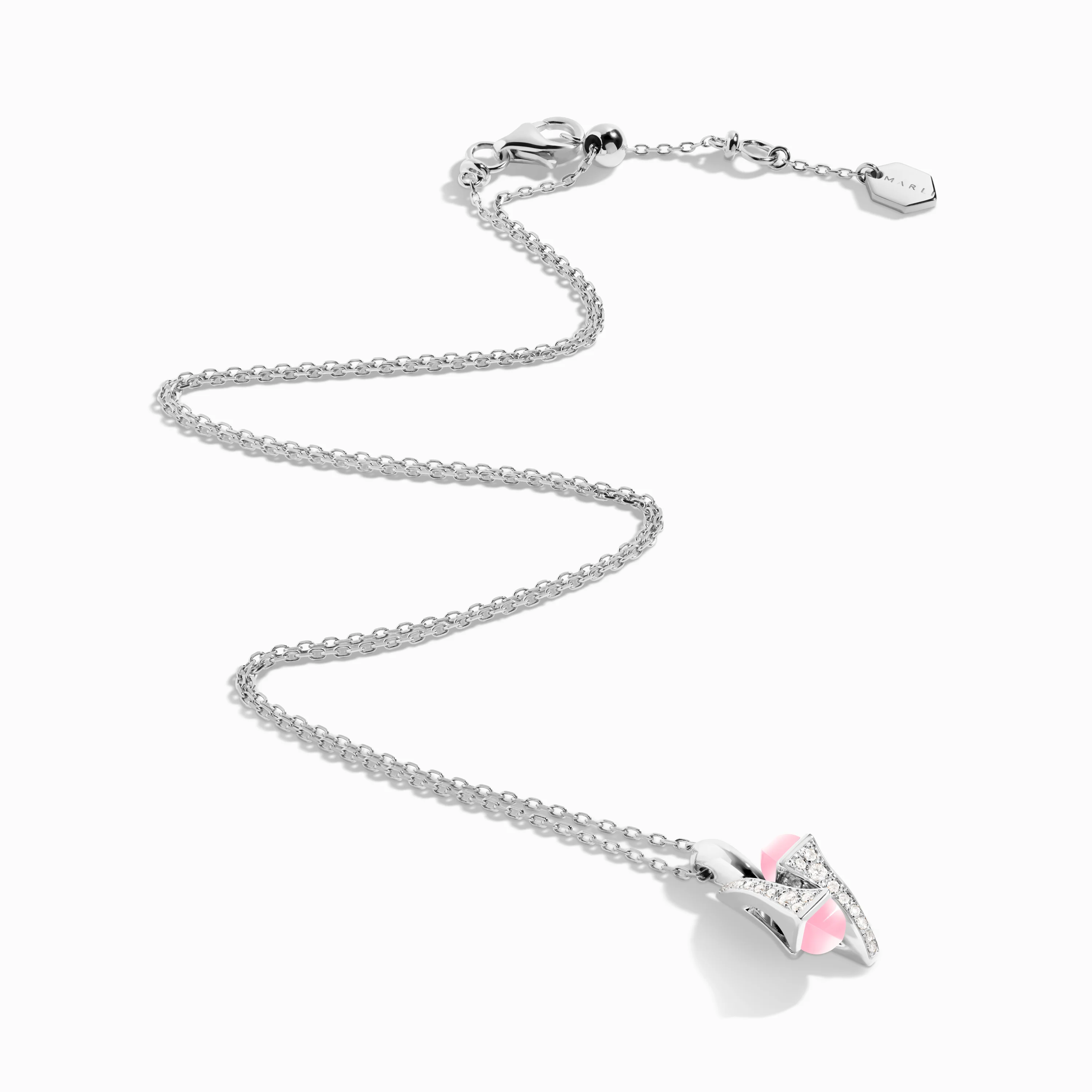 Cleo Diamond Huggie Pendant - Image 16