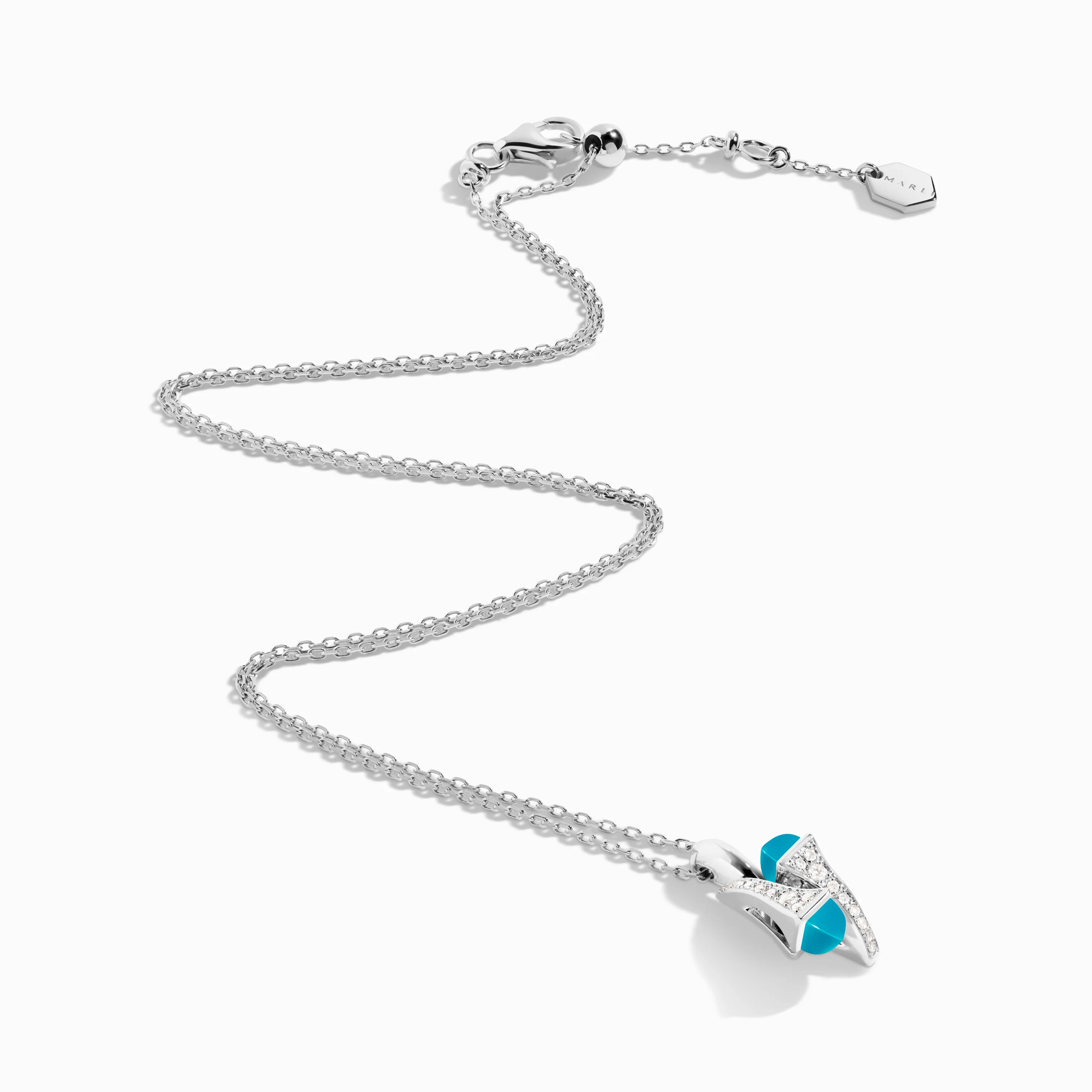 Cleo Diamond Huggie Pendant - Image 22