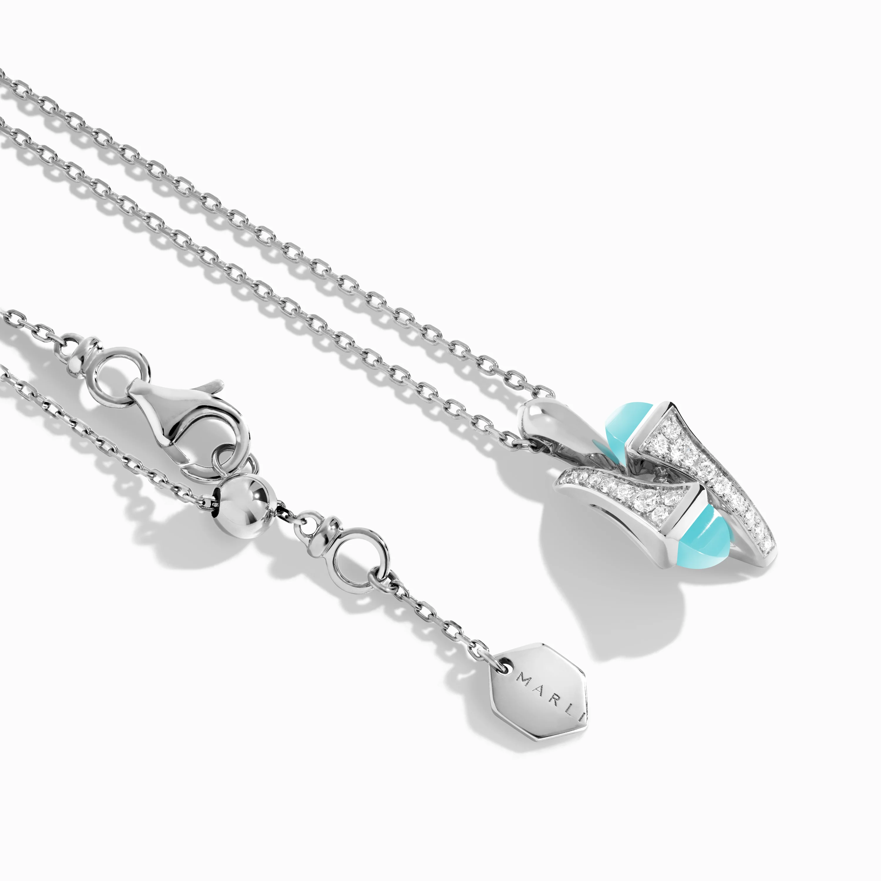 Cleo Diamond Huggie Pendant - Image 5