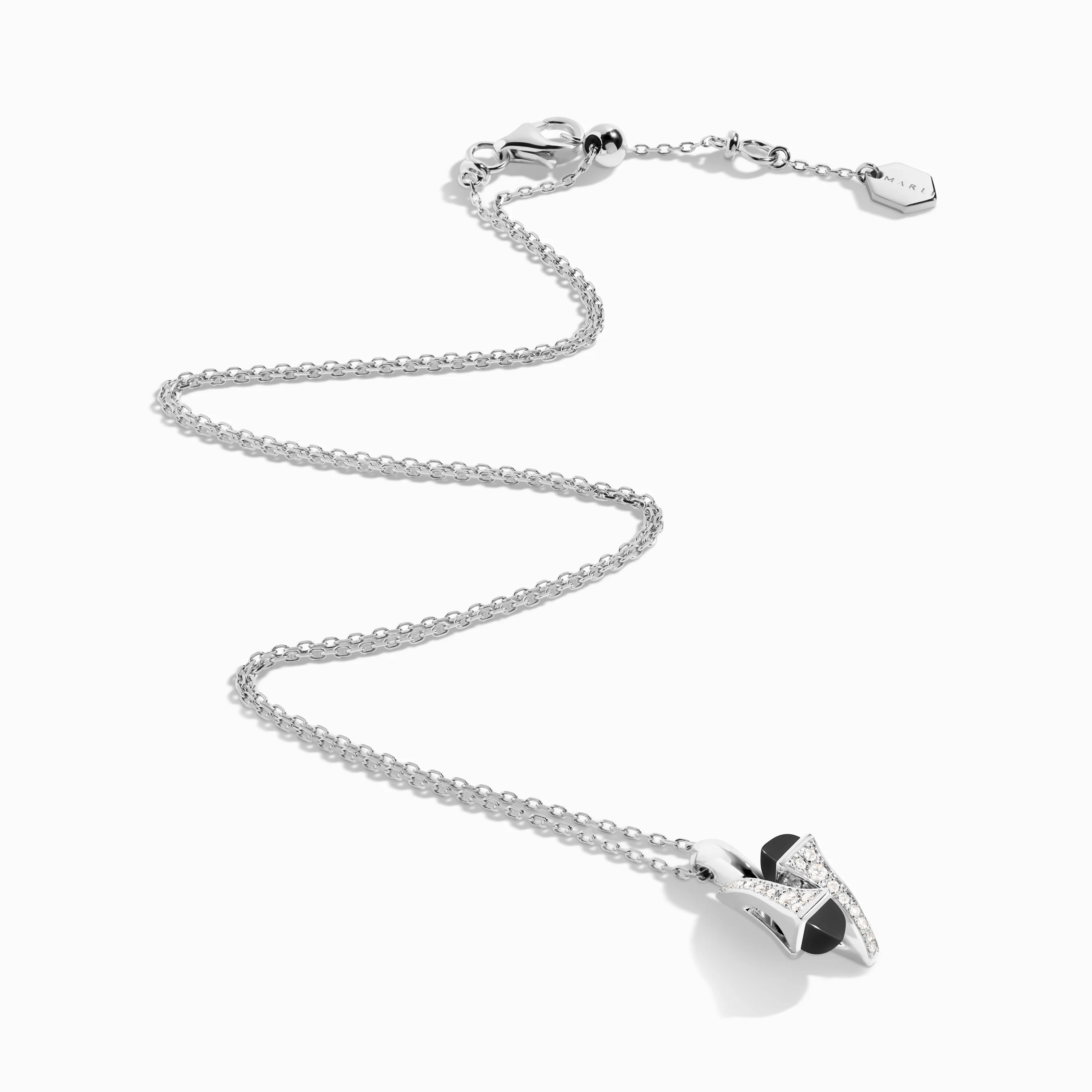 Cleo Diamond Huggie Pendant - Image 6