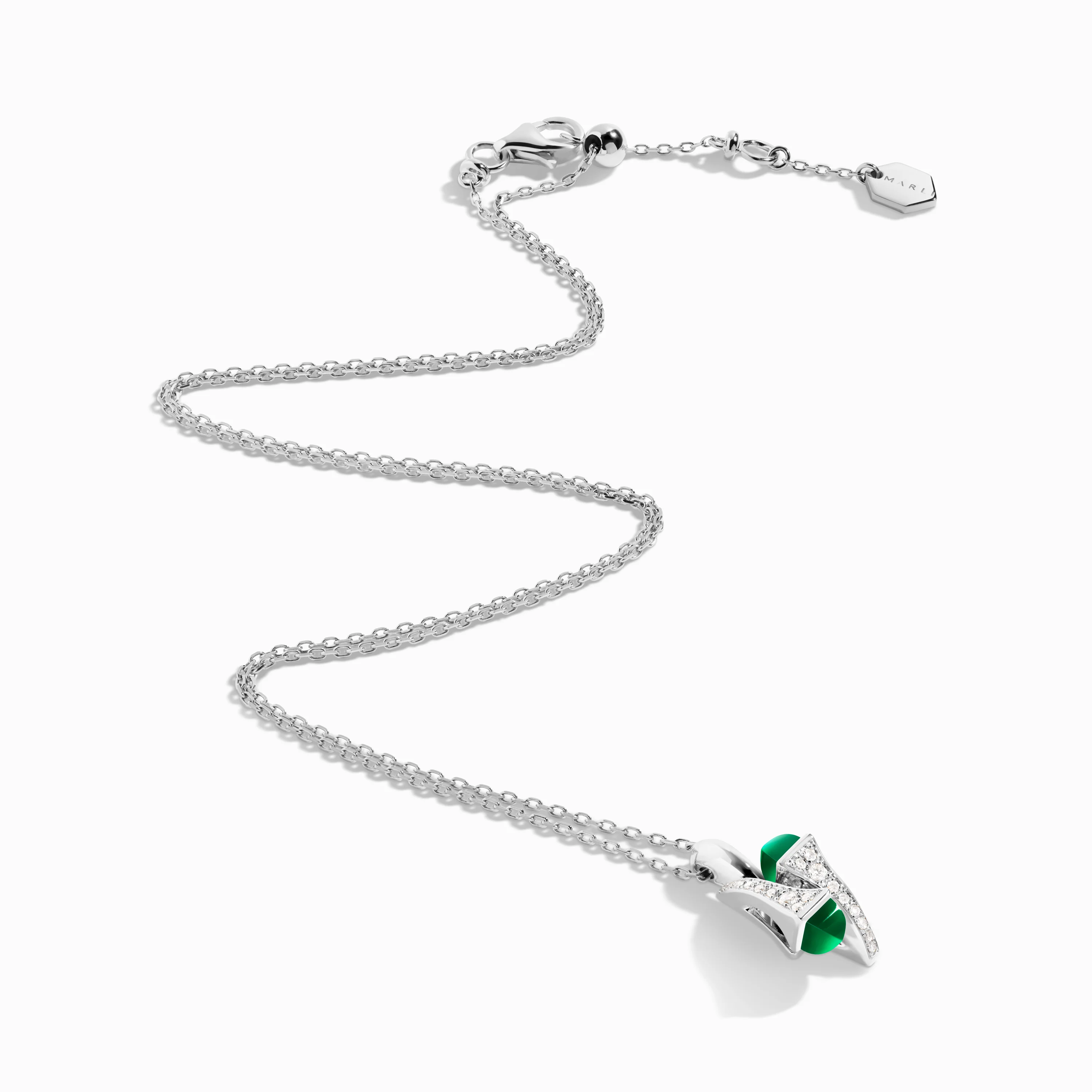 Cleo Diamond Huggie Pendant - Image 8