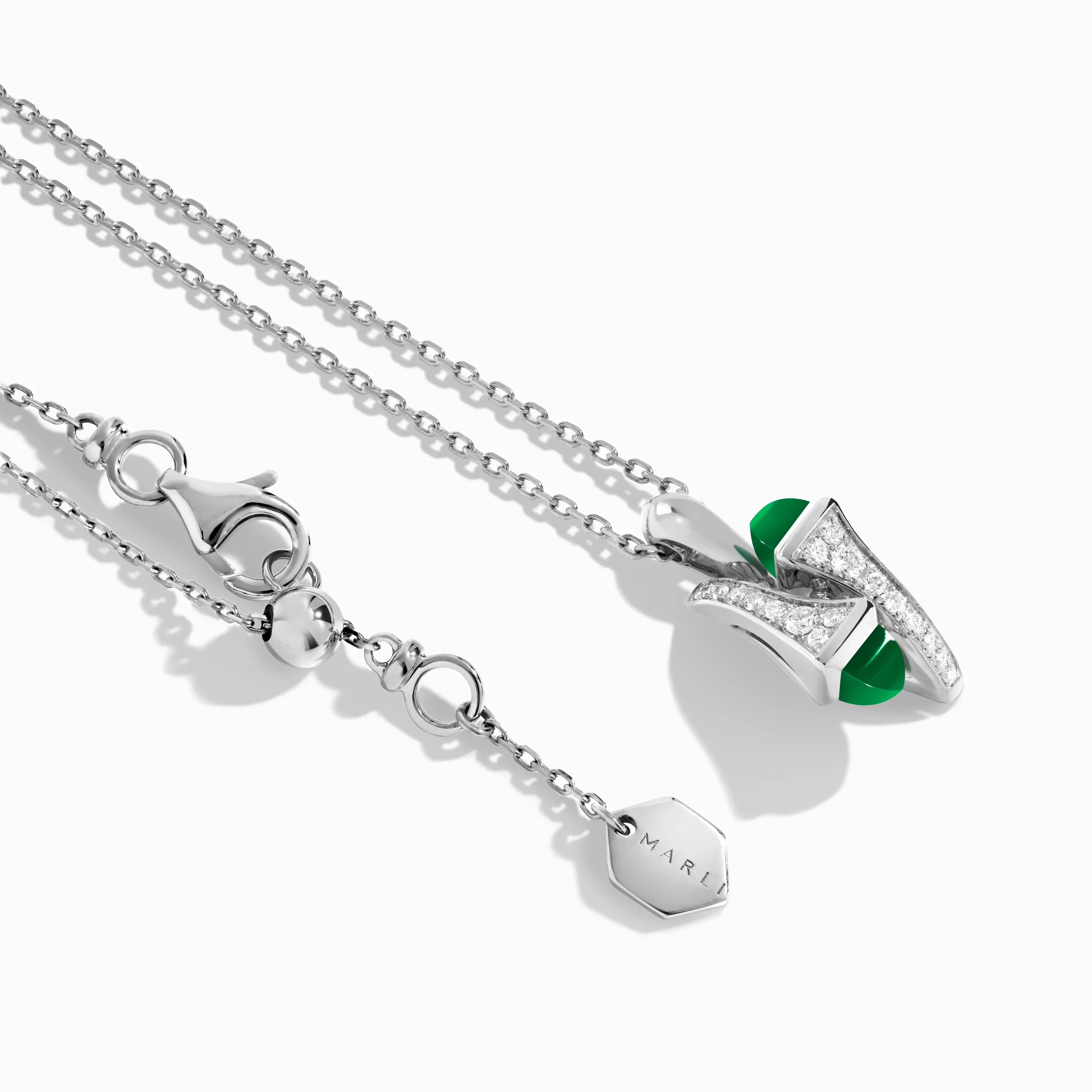 Cleo Diamond Huggie Pendant - Image 9