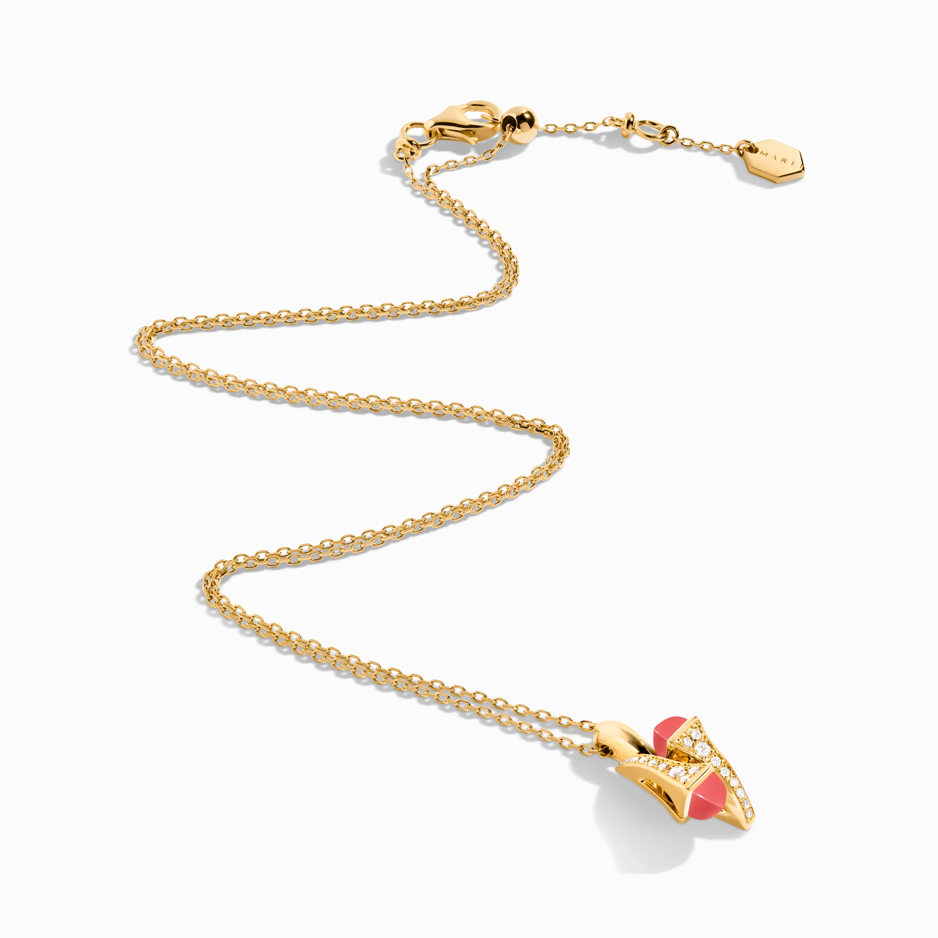 Cleo Diamond Huggie Pendant - Image 15