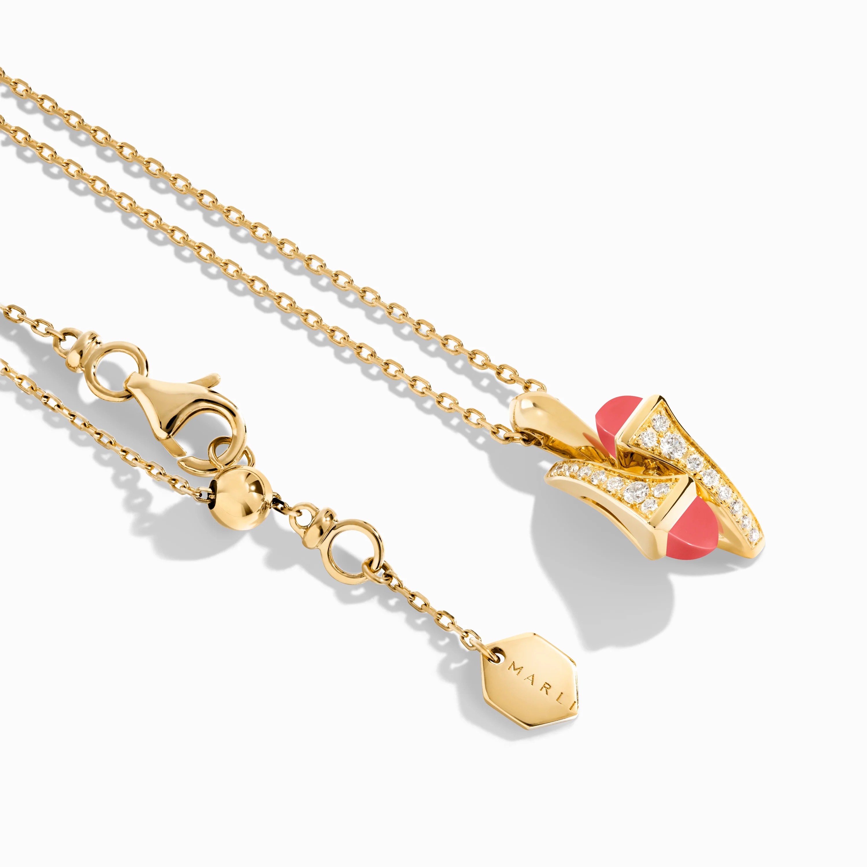 Cleo Diamond Huggie Pendant - Image 16