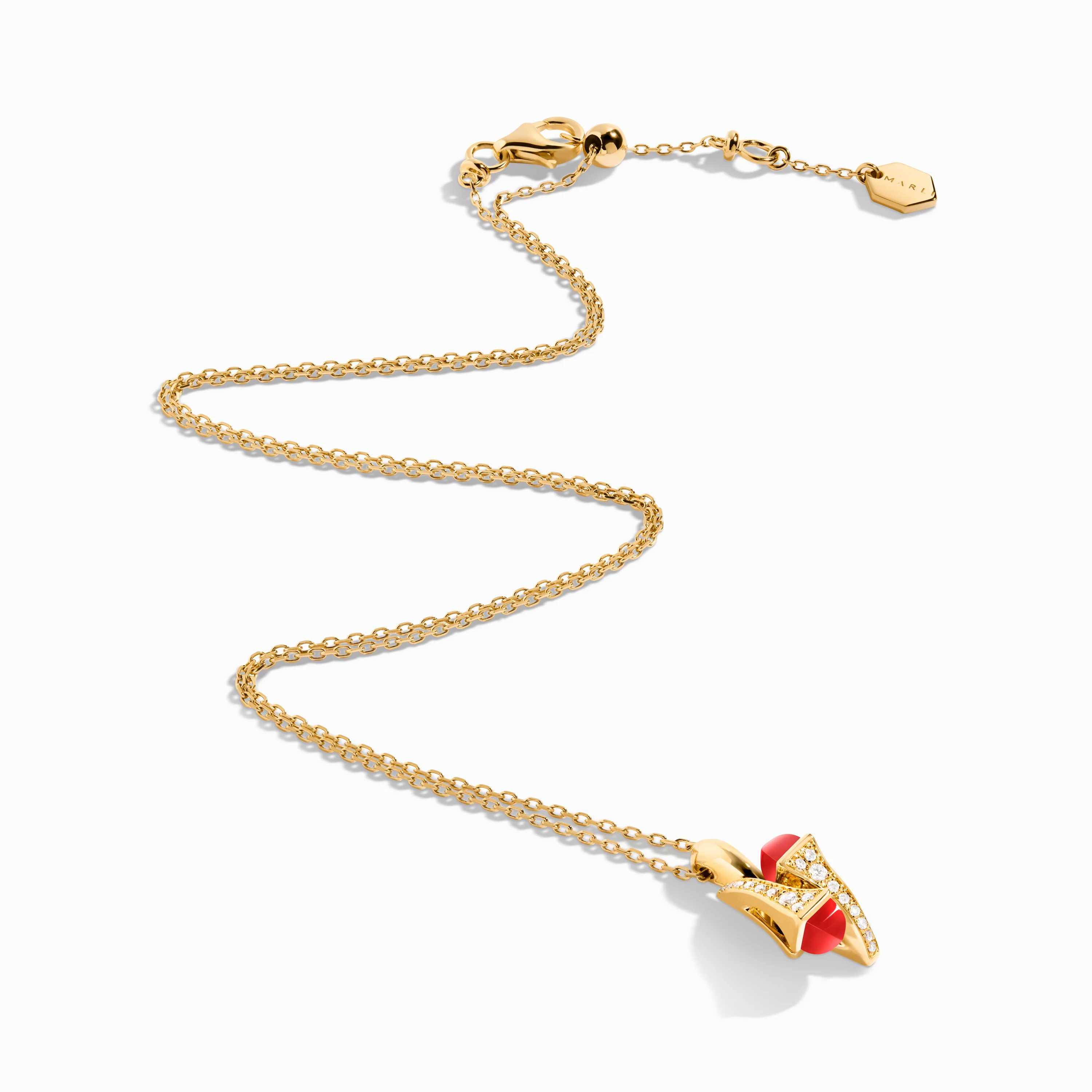 Cleo Diamond Huggie Pendant - Image 19