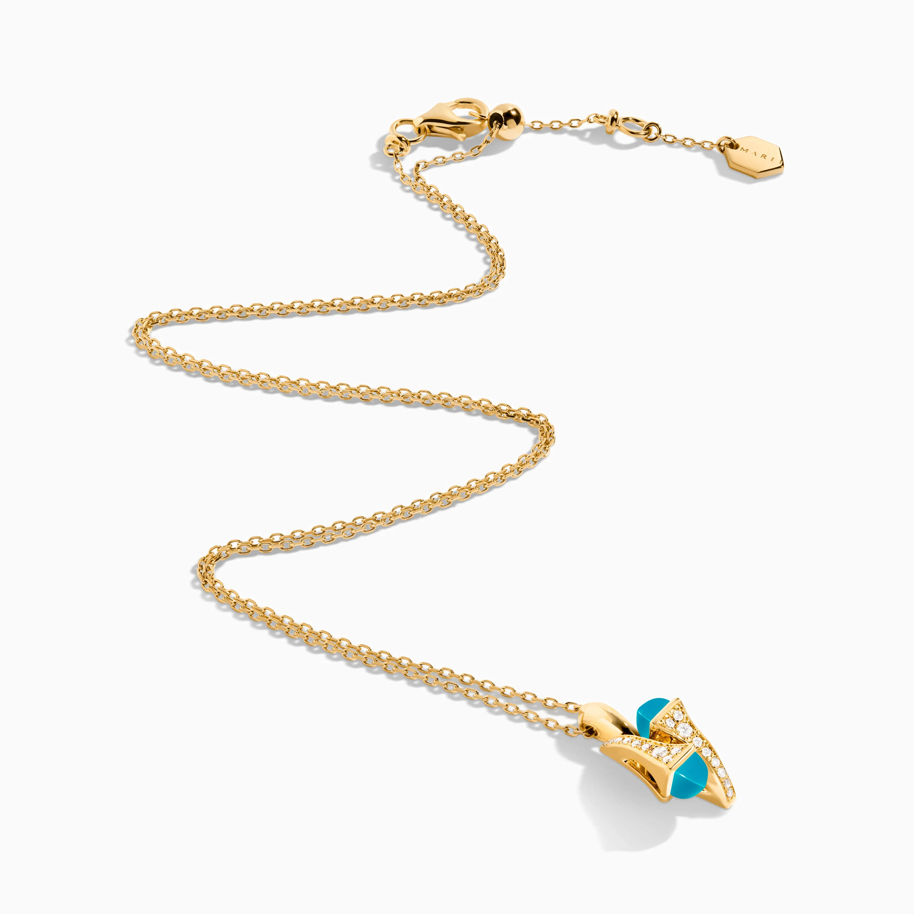 Cleo Diamond Huggie Pendant - Image 23