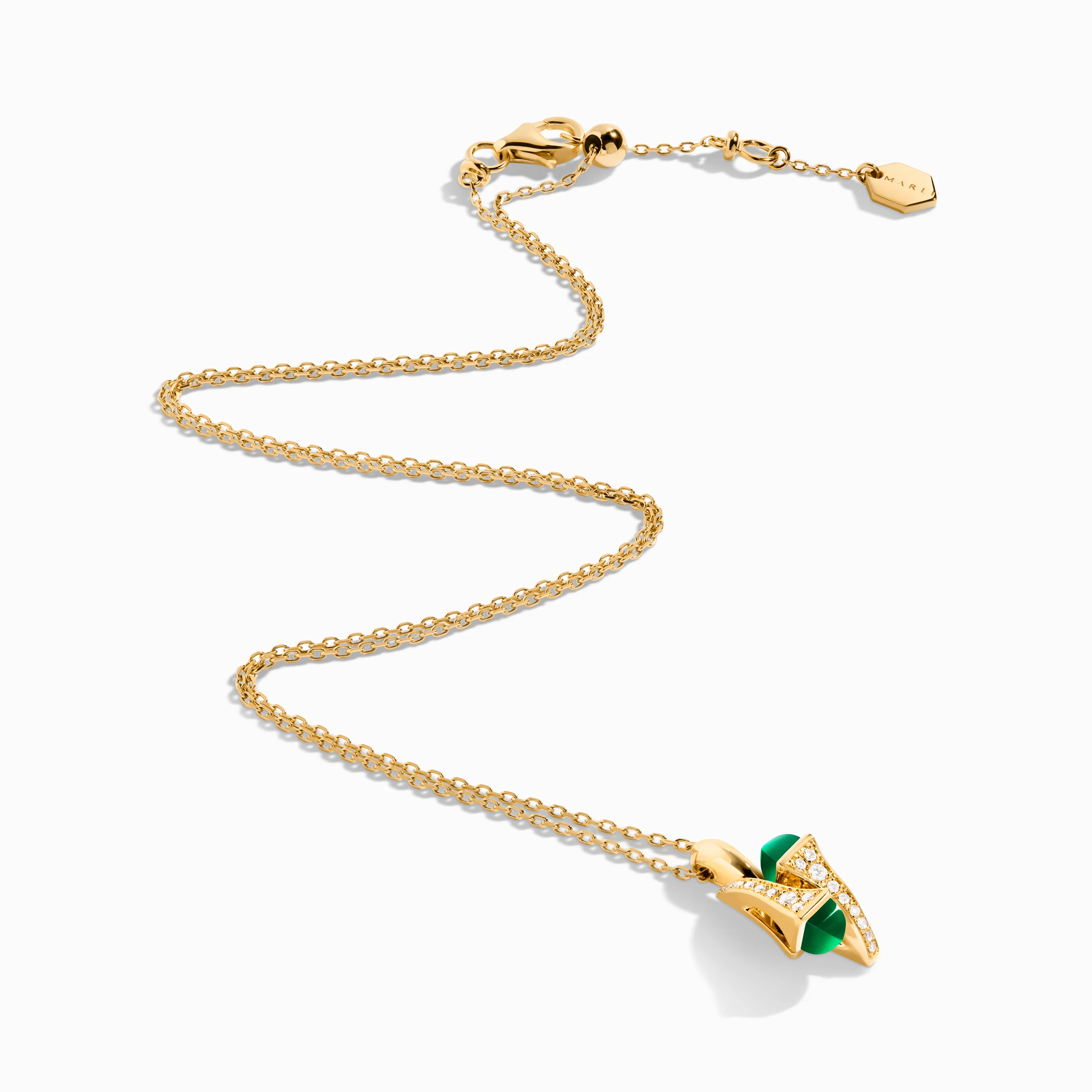 Cleo Diamond Huggie Pendant - Image 4