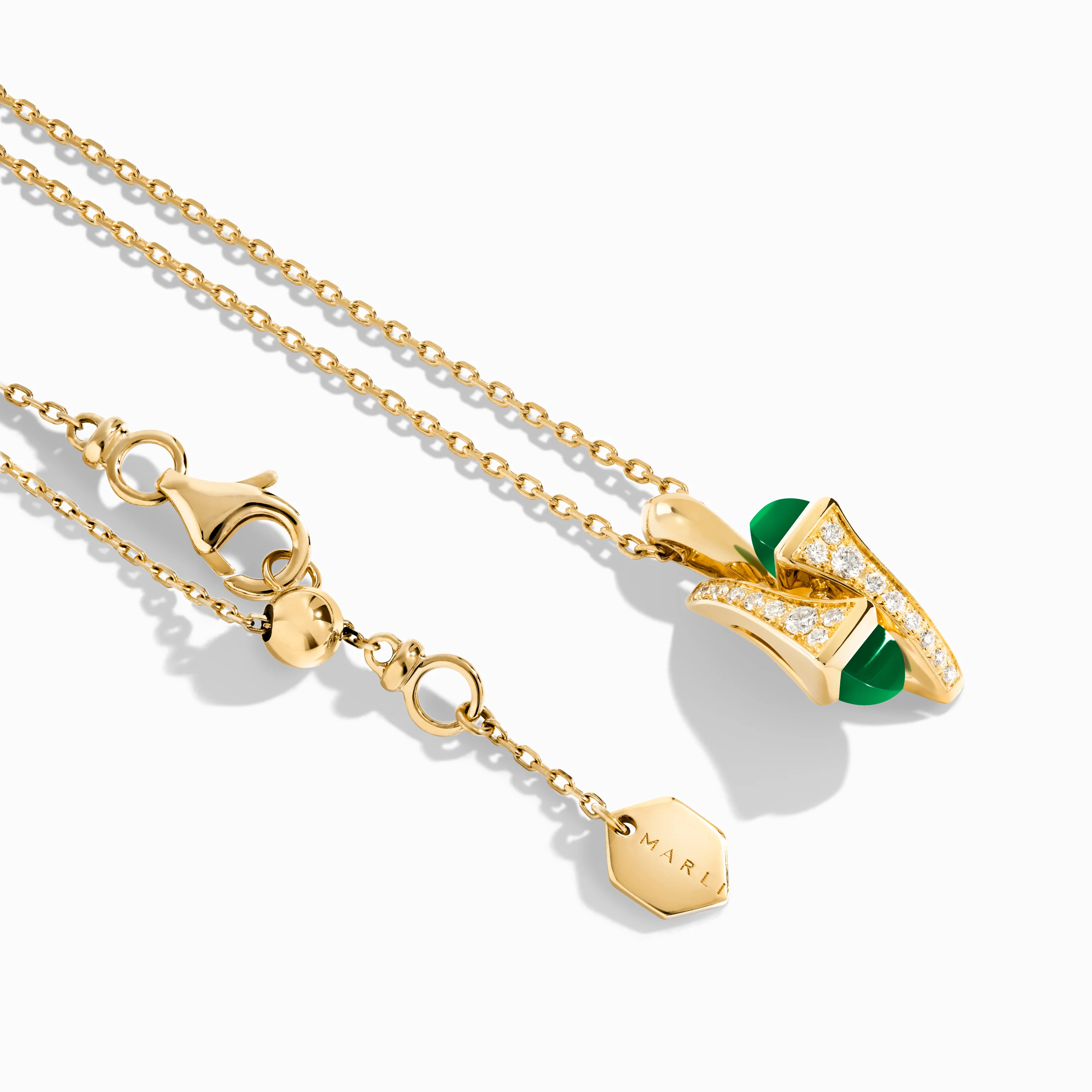 Cleo Diamond Huggie Pendant - Image 5