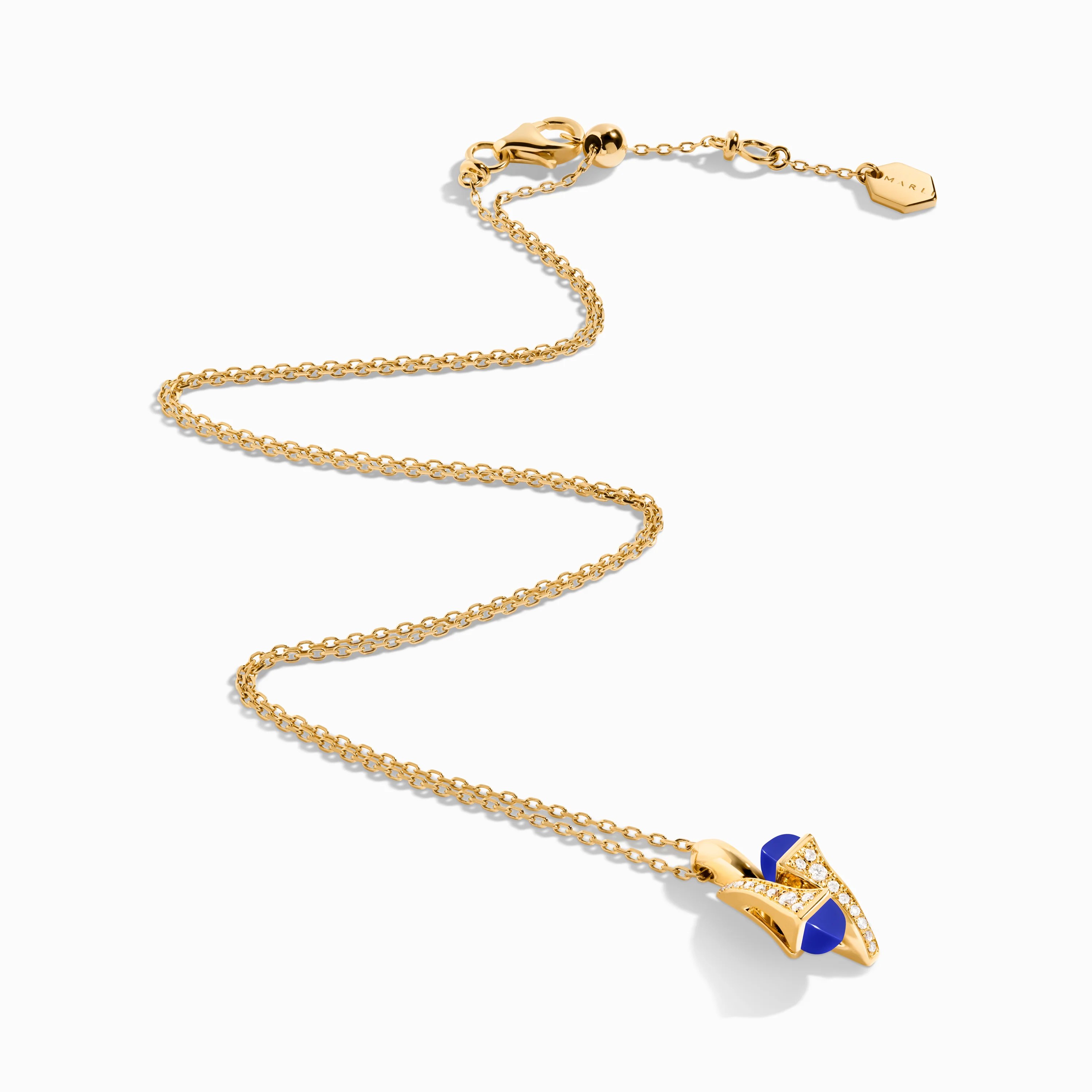 Cleo Diamond Huggie Pendant - Image 9