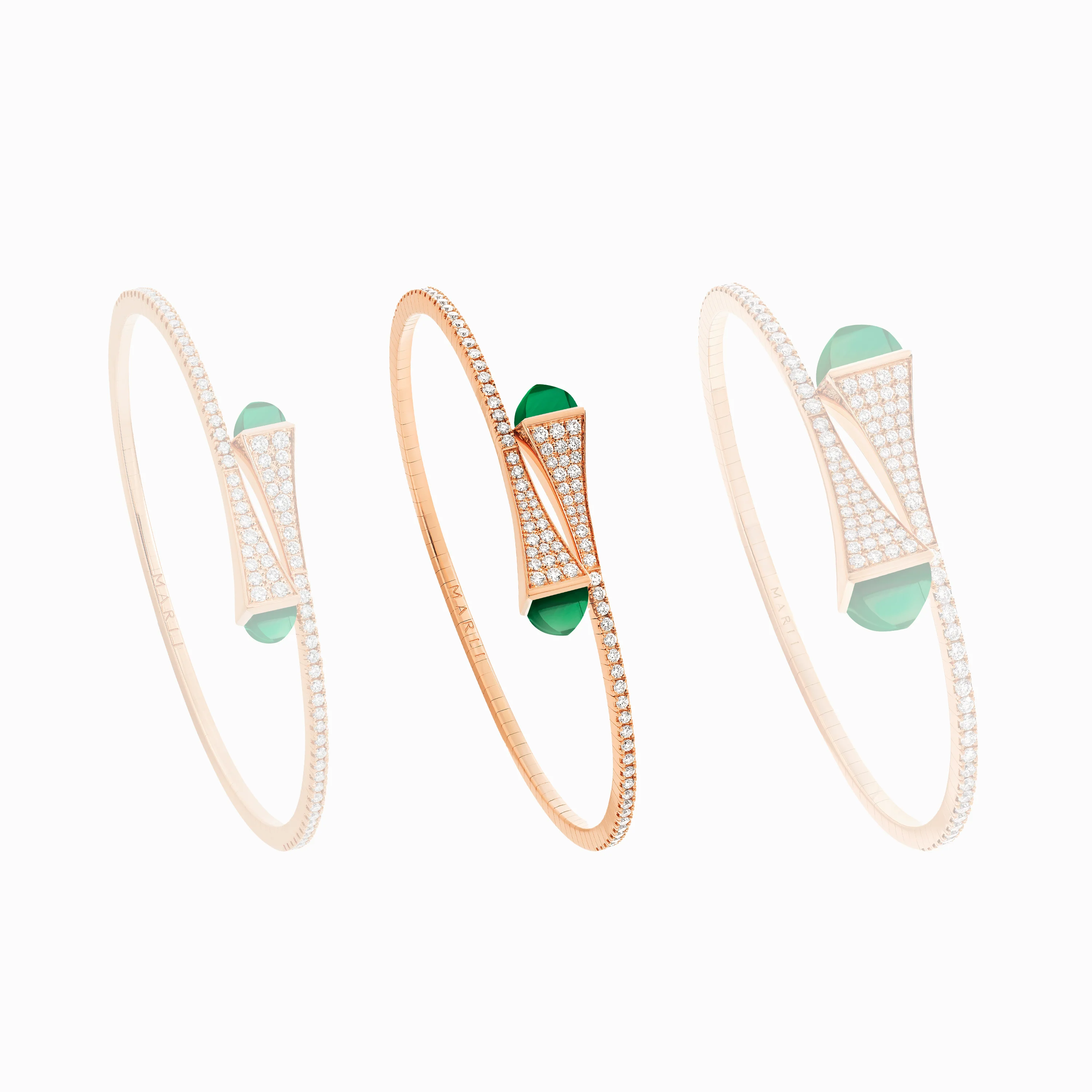 Cleo Diamond Midi Slip-On Bracelet - Image 8