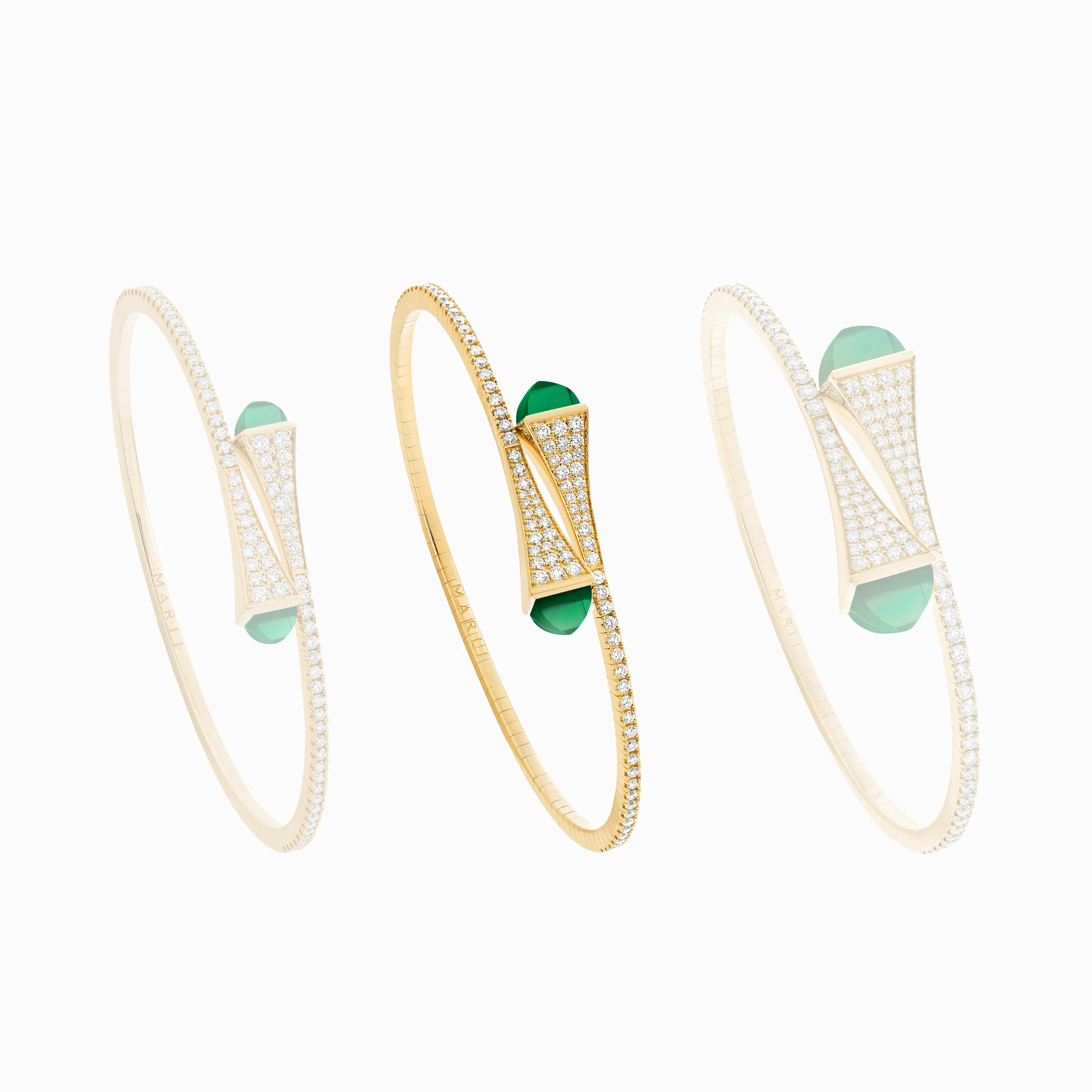 Cleo Diamond Midi Slip-On Bracelet - Image 16