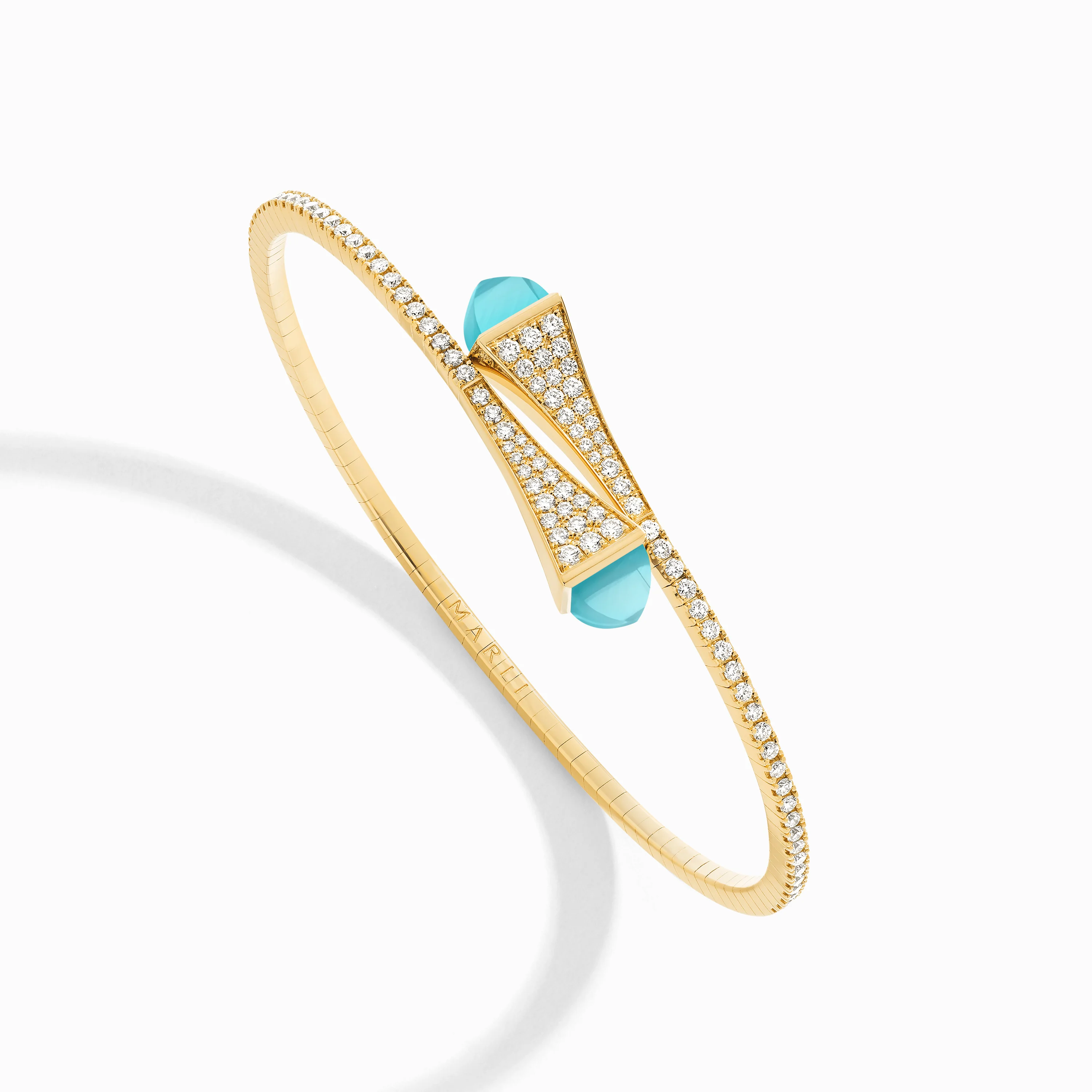 Cleo Diamond Midi Slip-On Bracelet - Image 7