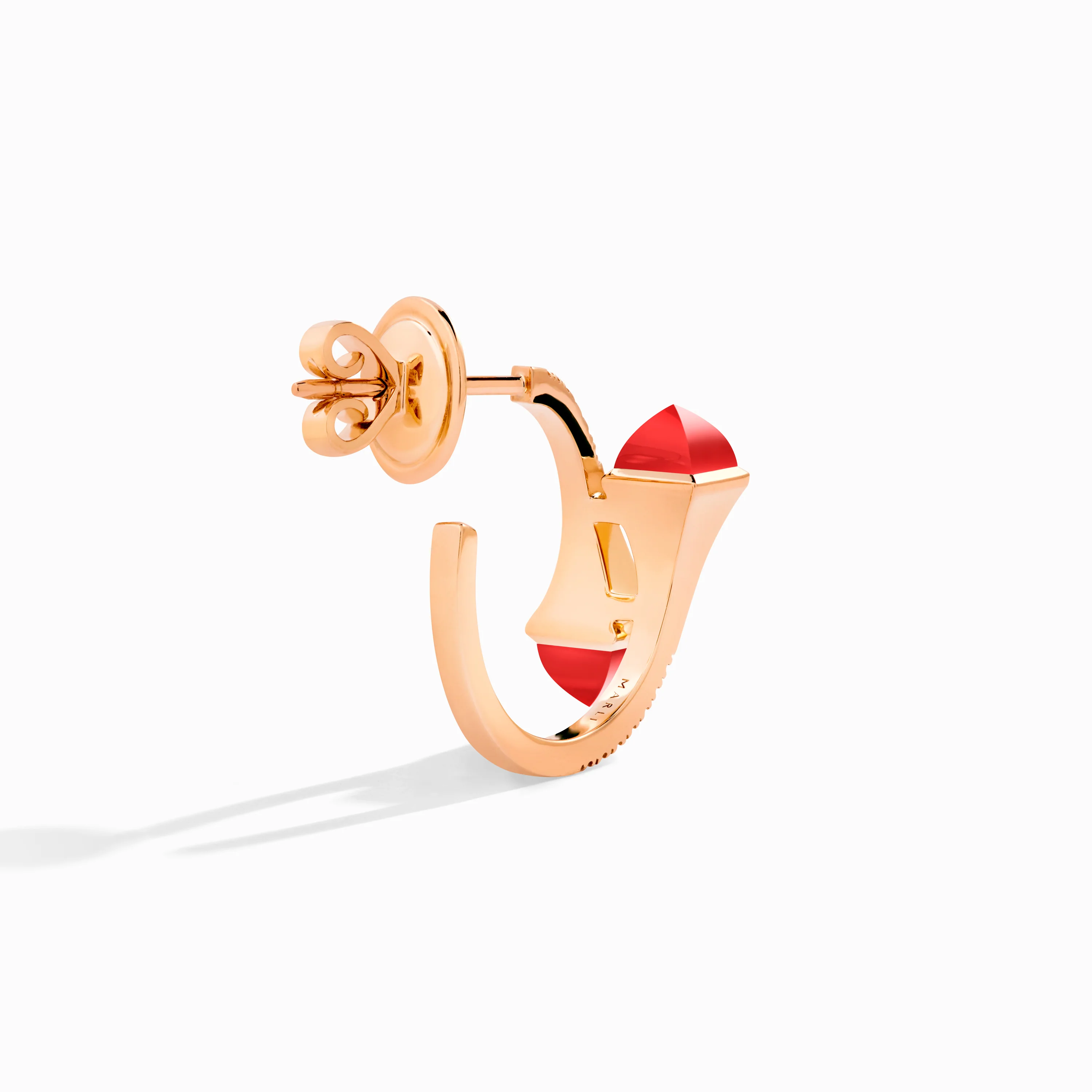 Cleo Diamond Open Hoop Earrings - Image 31