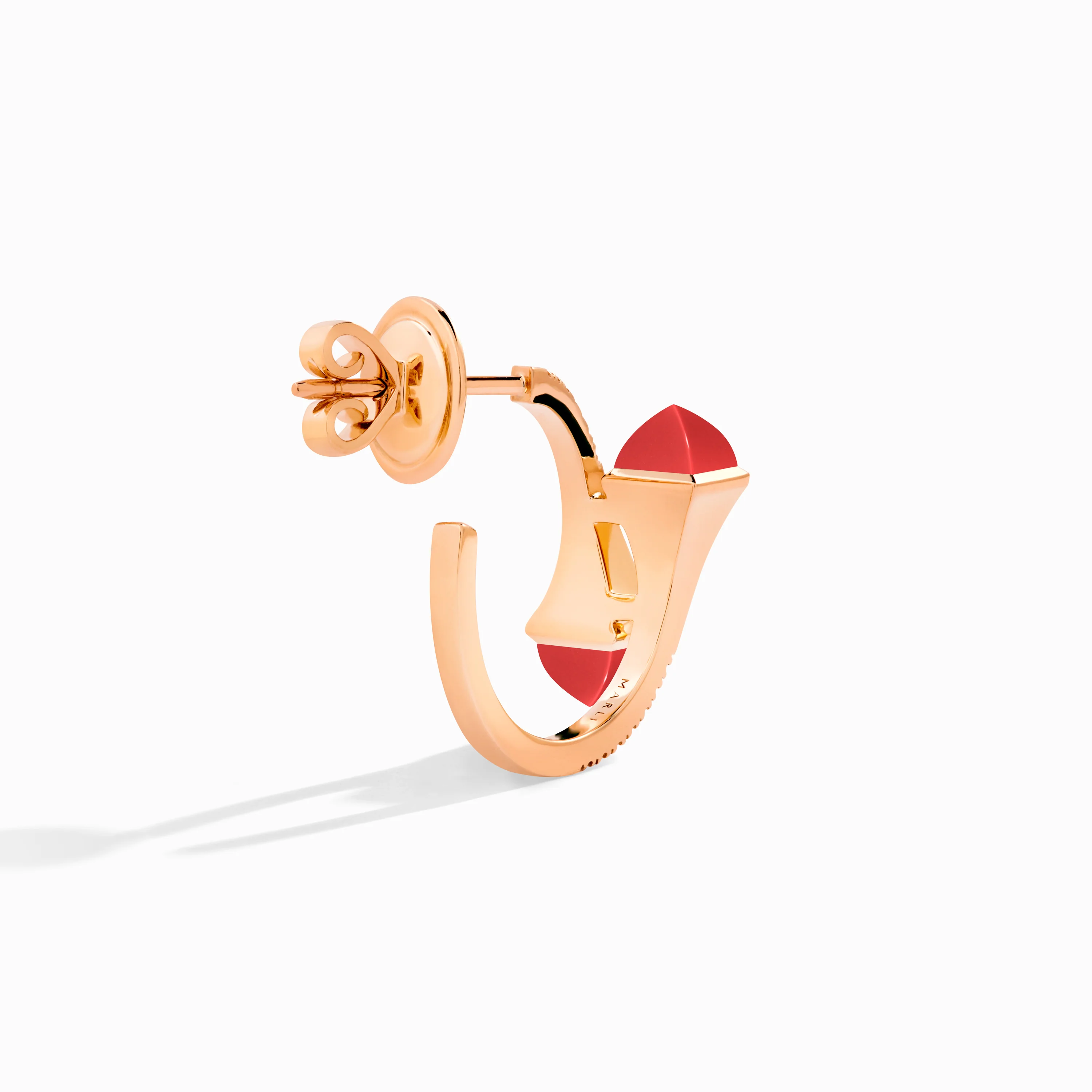 Cleo Diamond Open Hoop Earrings - Image 34