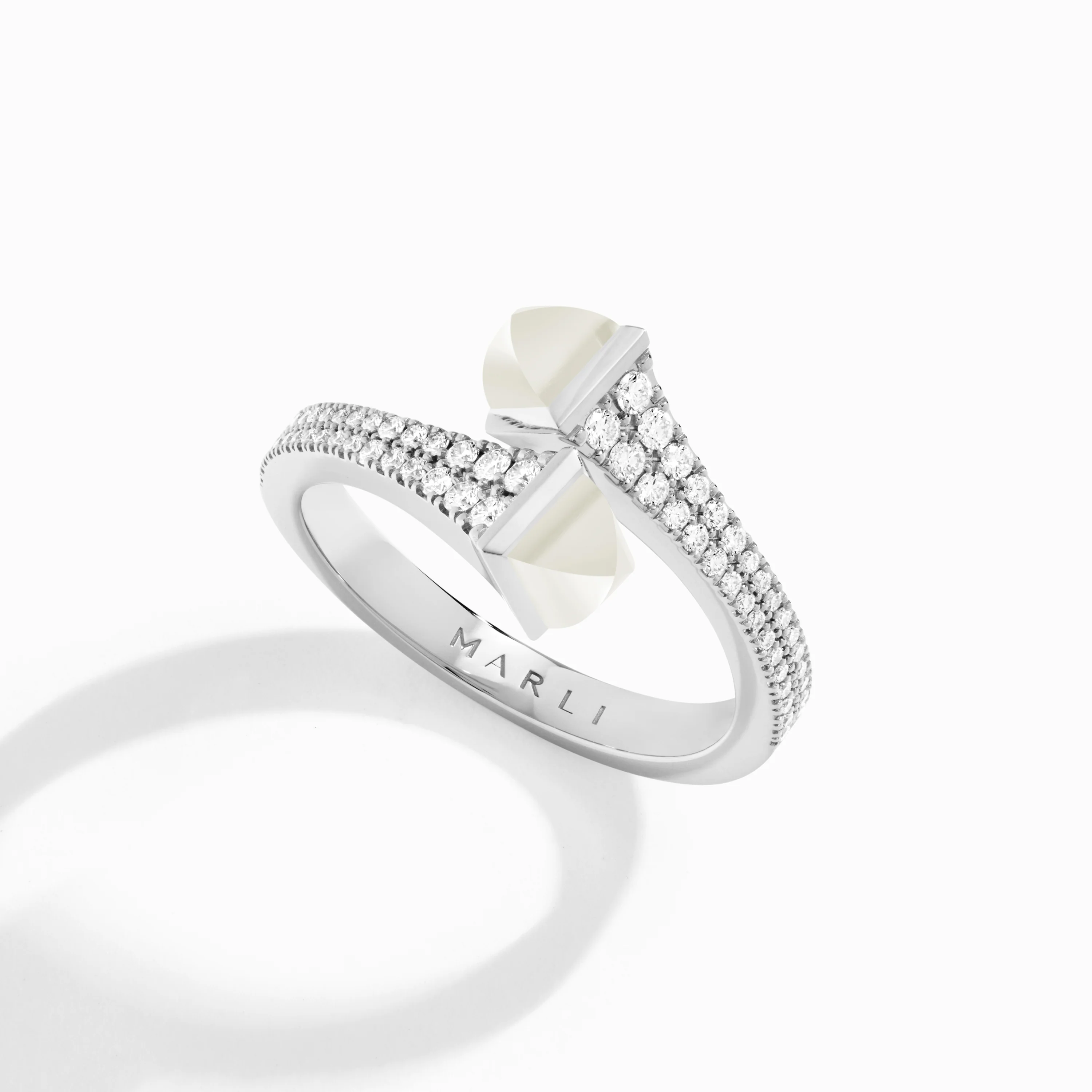 Cleo Diamond Slim Ring - Image 16